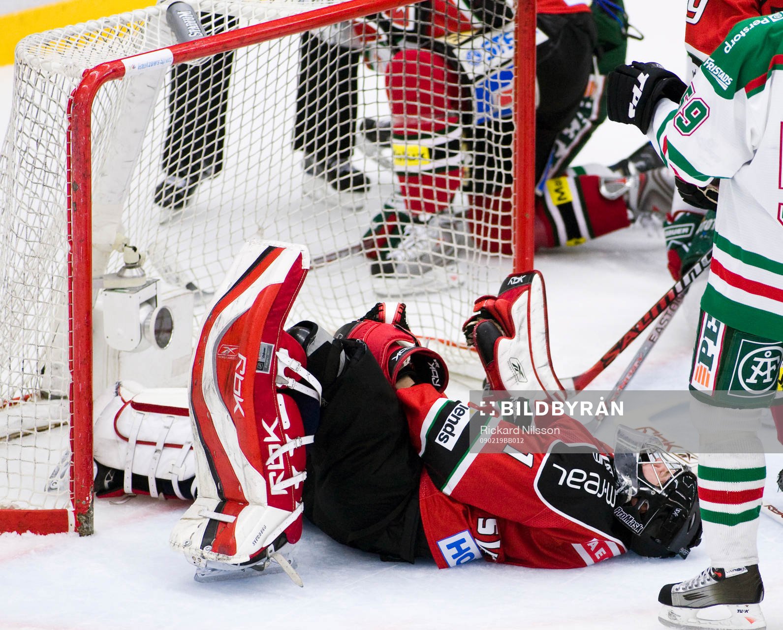 Niklas Svedberg, målvakt, Modo, skada