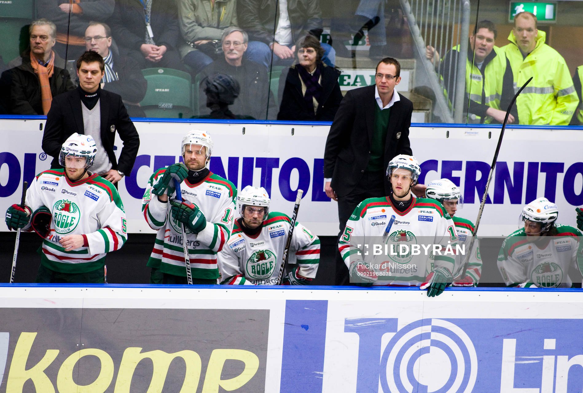 Rögles bänk, Björn Hellkvist, tränare och Roger