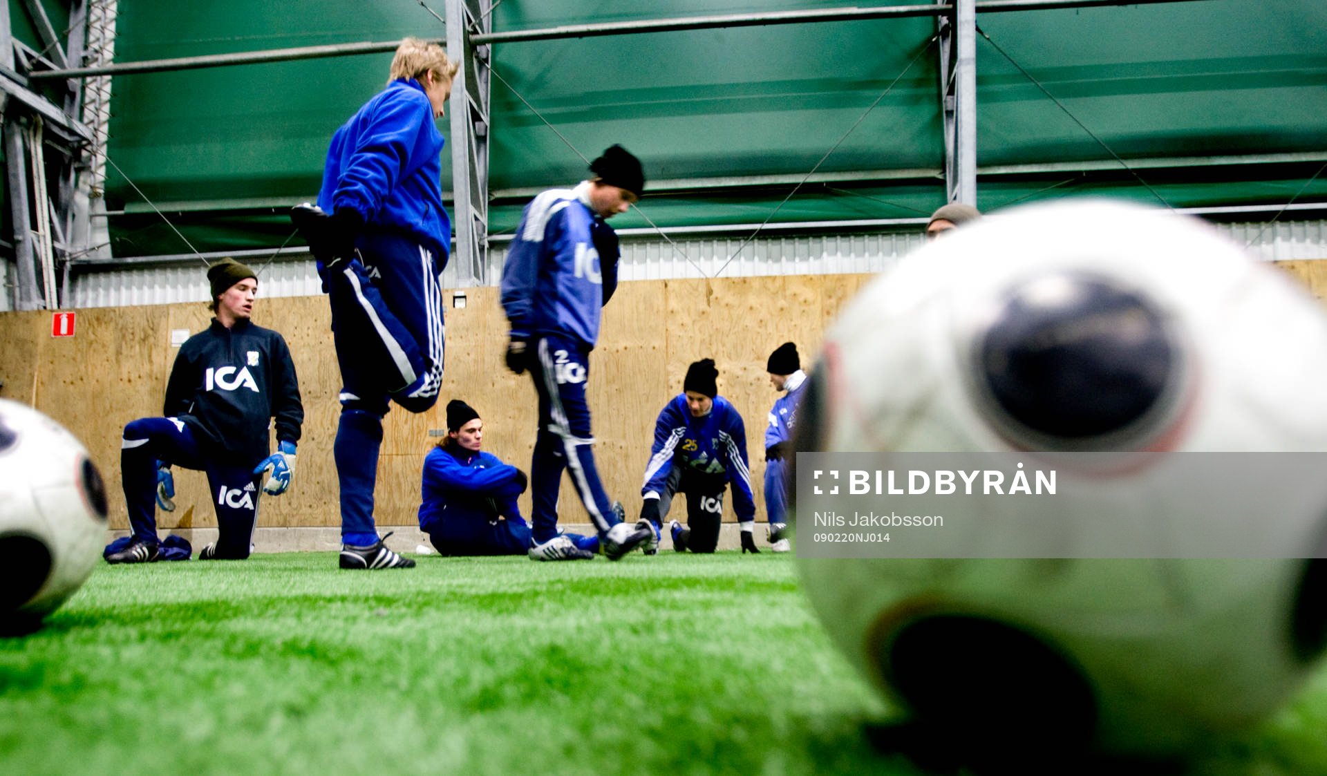 IFK tränar tidigt på morgonen