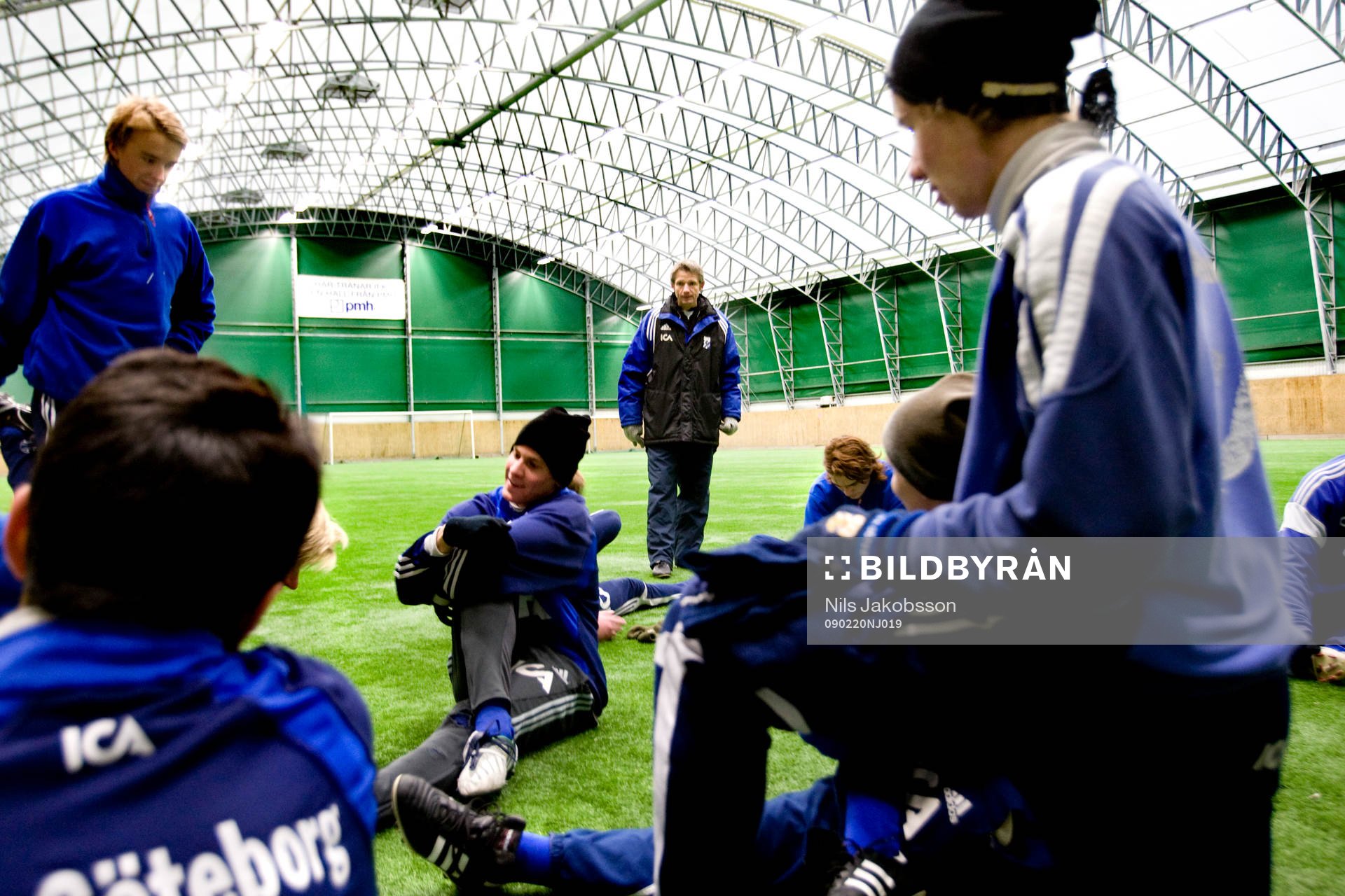 IFK tränar tidigt på morgonen. Eijlert Björkman