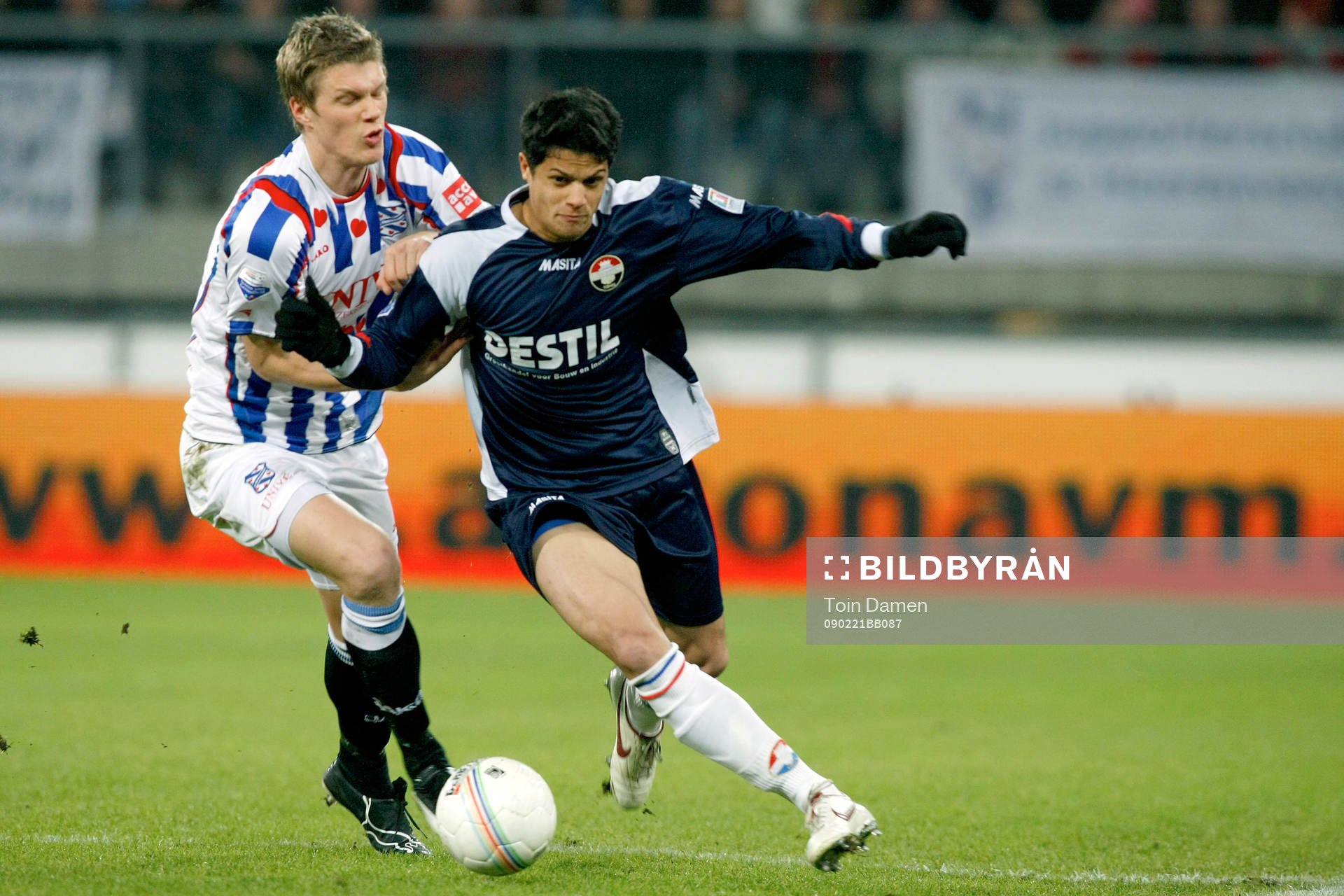  Victor Elm, Heerenveen och Leonardo Veloso, Willem II.