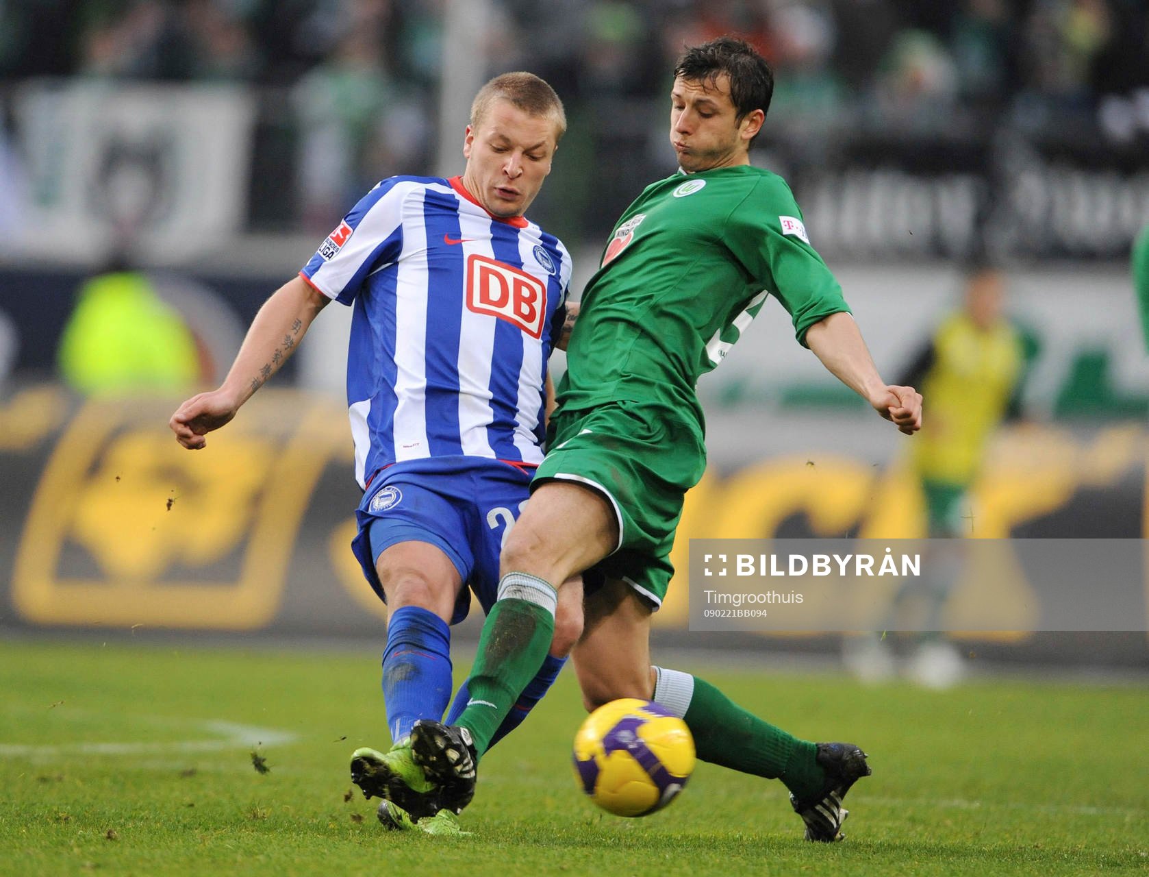 Patrick Ebert, Hertha Berlin och Sergej Karimov, Wolfsburg