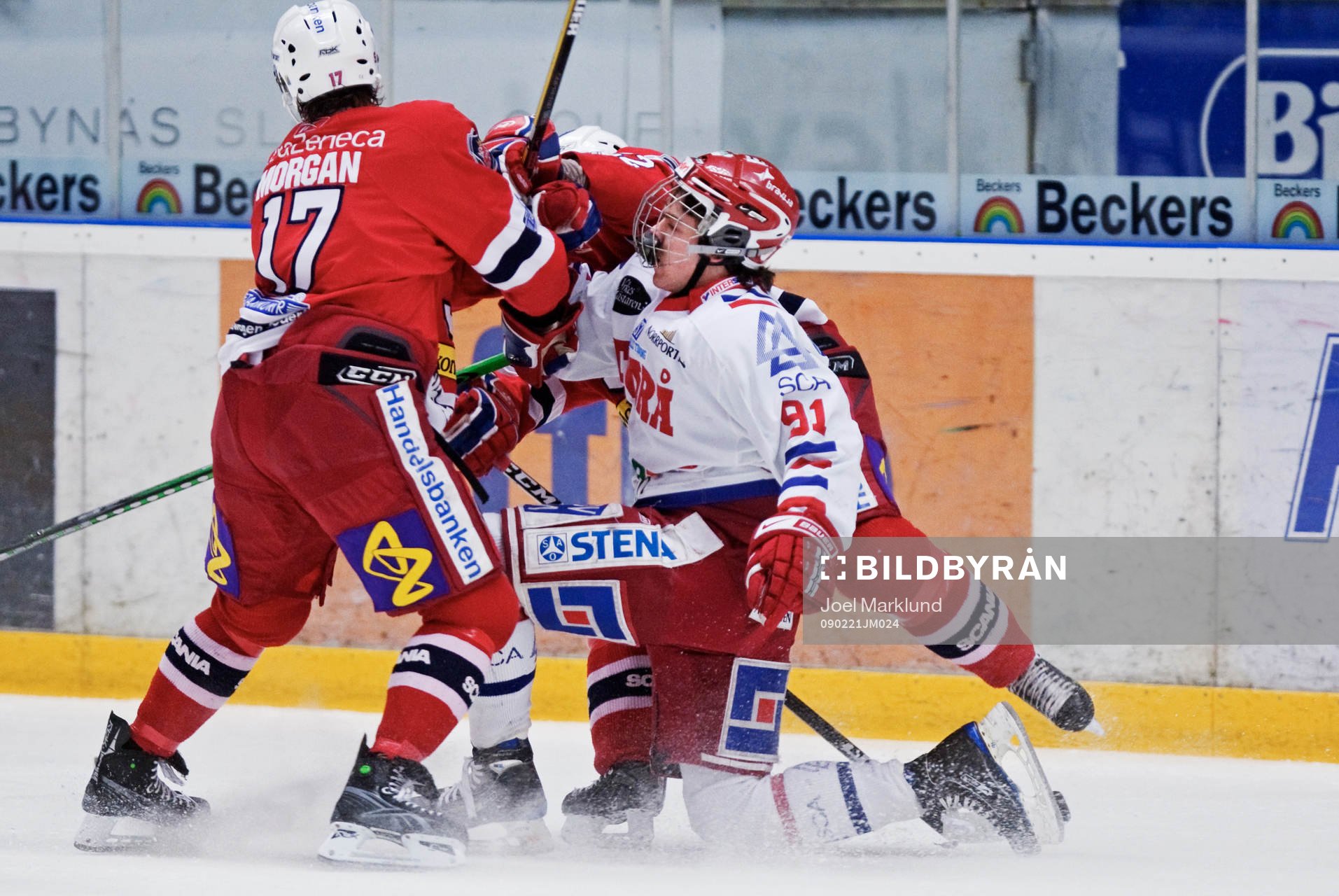 Jason Morgan, Södertälje, trycker till Magnus