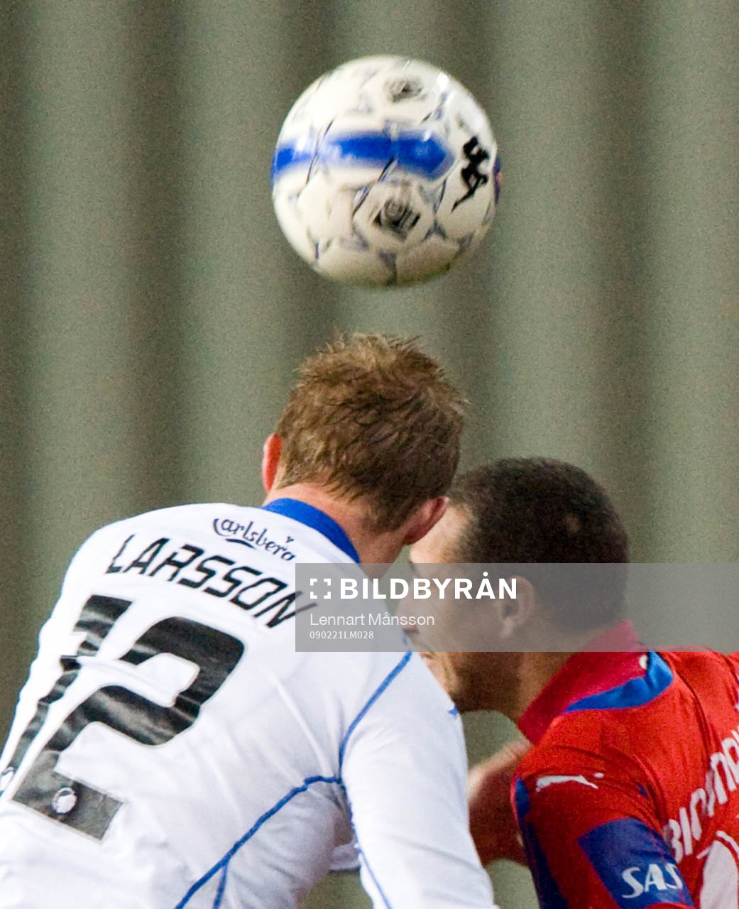 Henrik Larsson nickduell med Peter Larsson