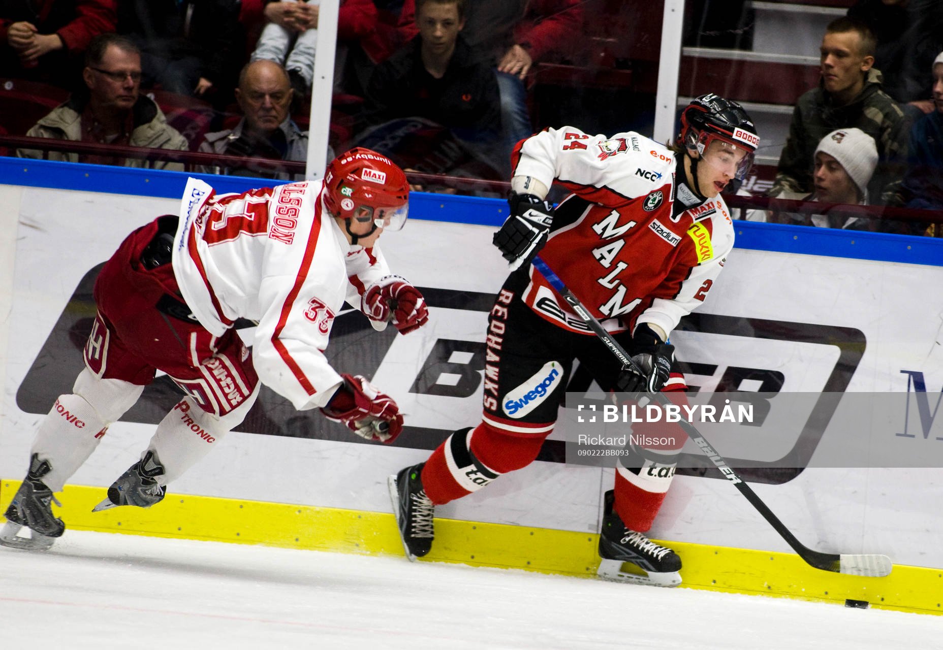 Daniel Karlsson, Troja och Tomas Larsson, Malmö