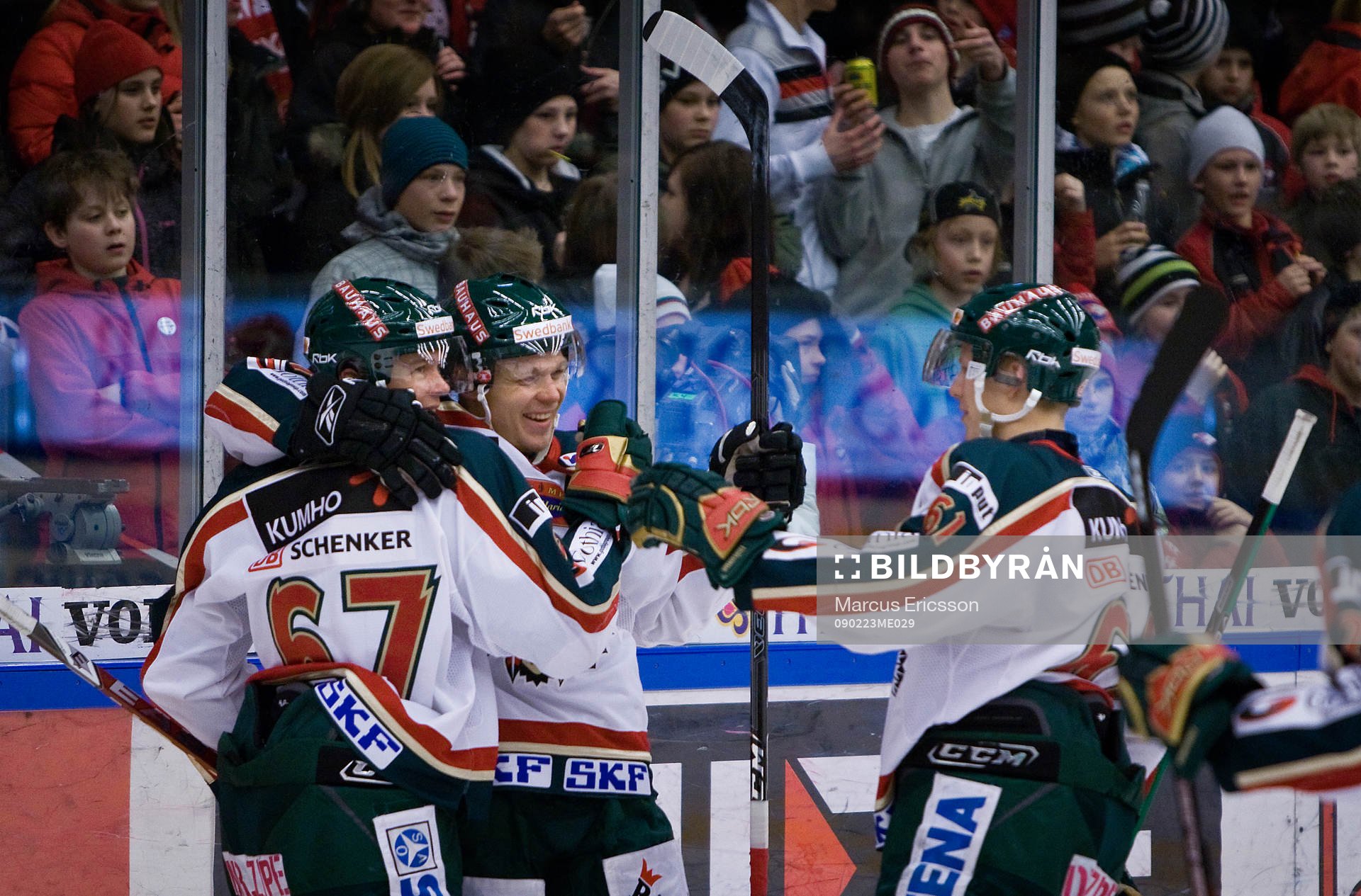 John Pohl och Janne Niskala, Frölunda jubel