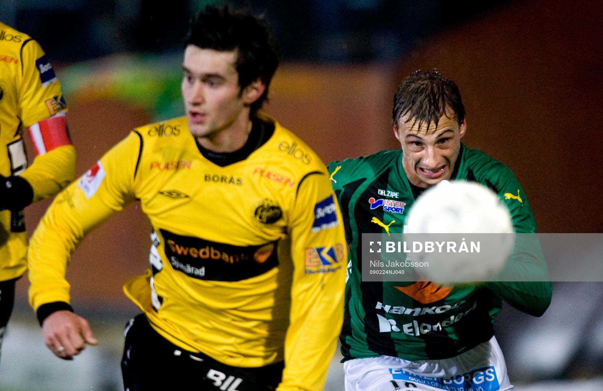 Pär Eriksson, GAIS, jagar Elmin Kurbegovic, Elfsborg