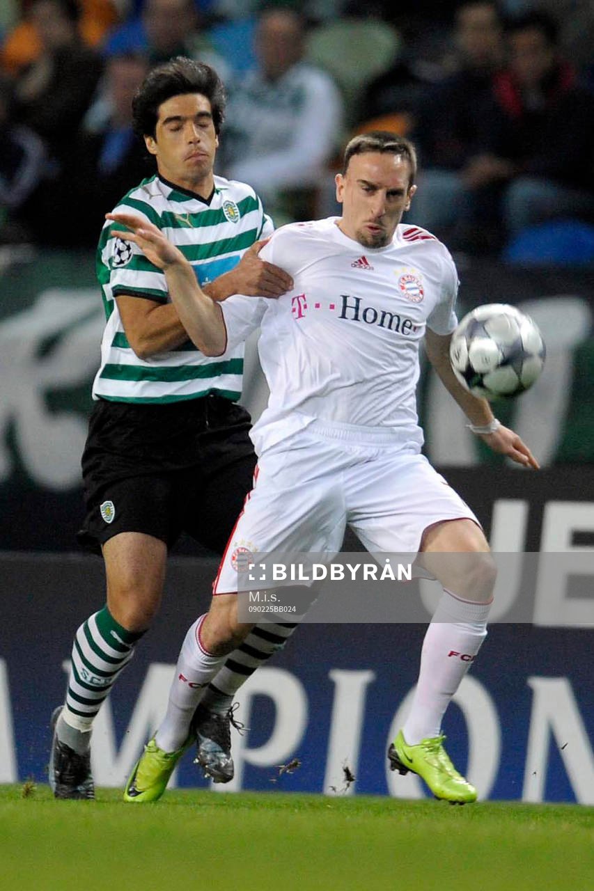 Fotboll, Champions League, Sporting Lissabon - Bayern