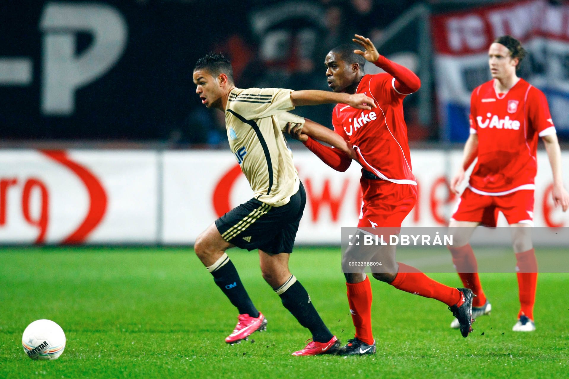 Ben Arfa och Edson Braafheid