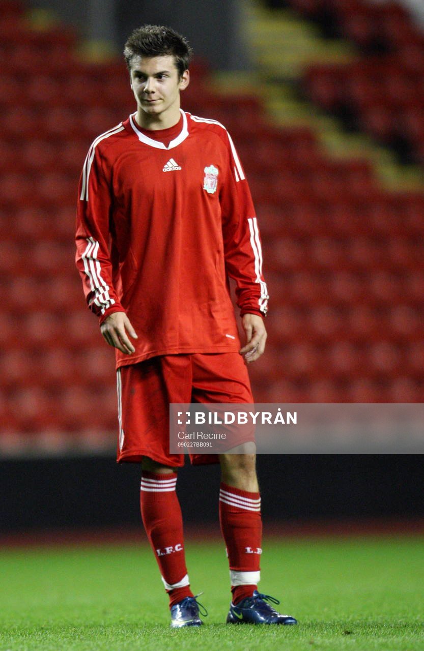 Fotboll, Liverpool junior,  Alex Kacaniklic, Liverpool