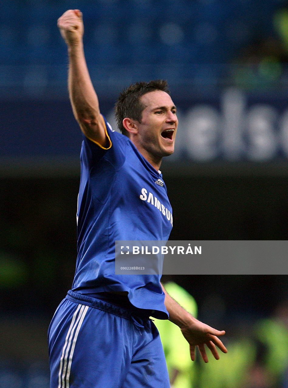 Frank Lampard, Chelsea (Jubel)