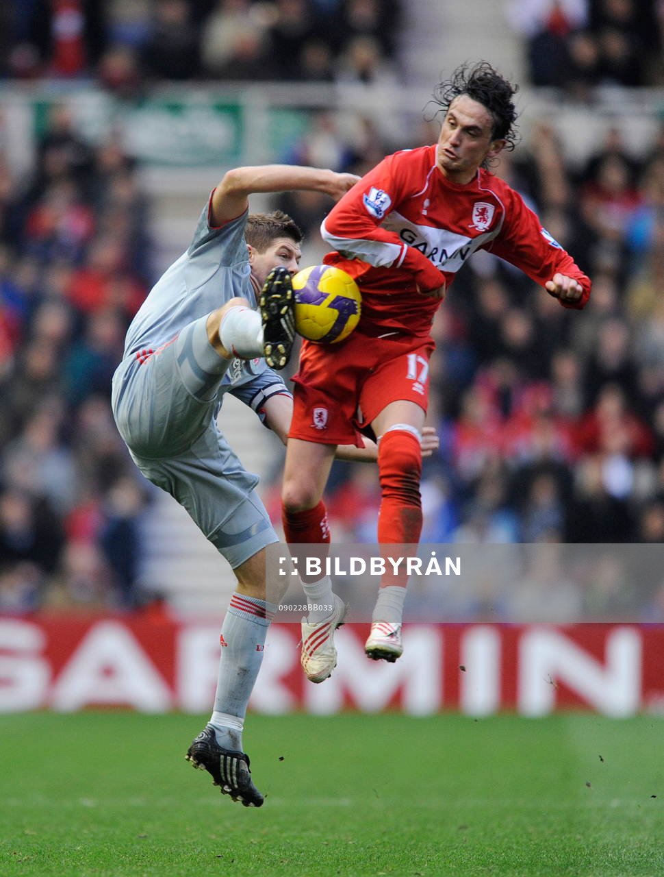 Fotboll, Premier League (Engelsk Liga), Middlesbrough v
