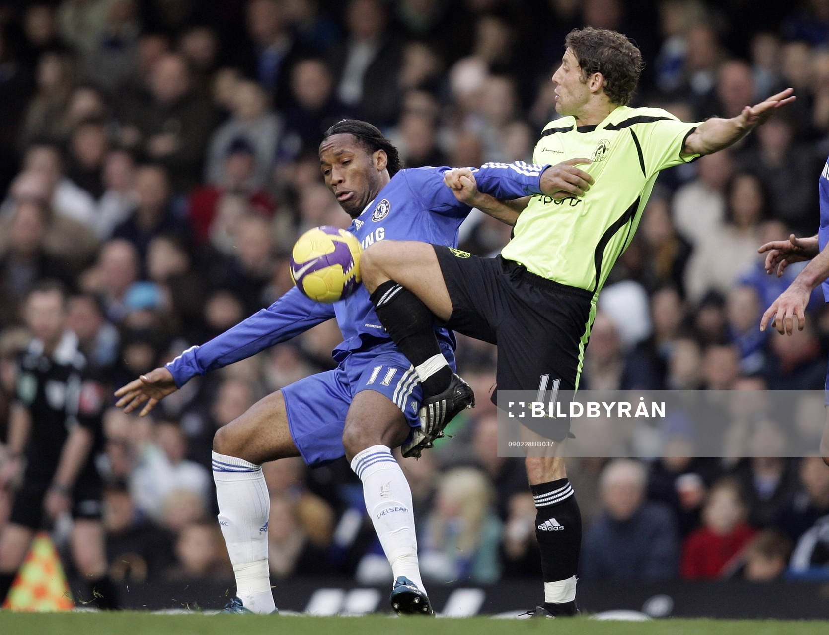 Didier Drogba, Chelsea och Michael Brown, Wigan