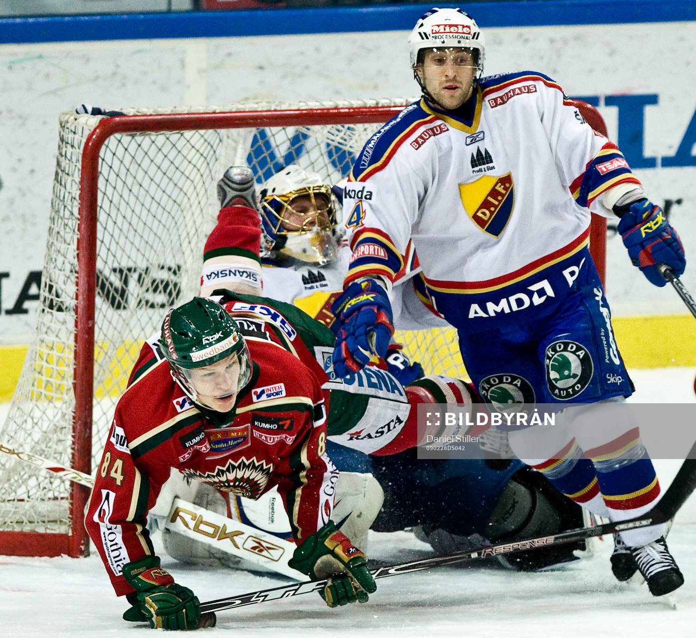 Patric Blomdahl, Frölunda. David Schneider, Djurgården