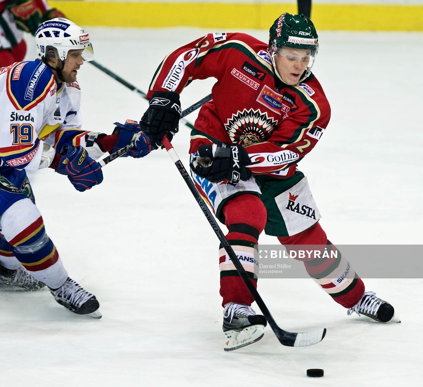 Janne Niskala, Frölunda. Jimmie Ölvestad, Djurgården