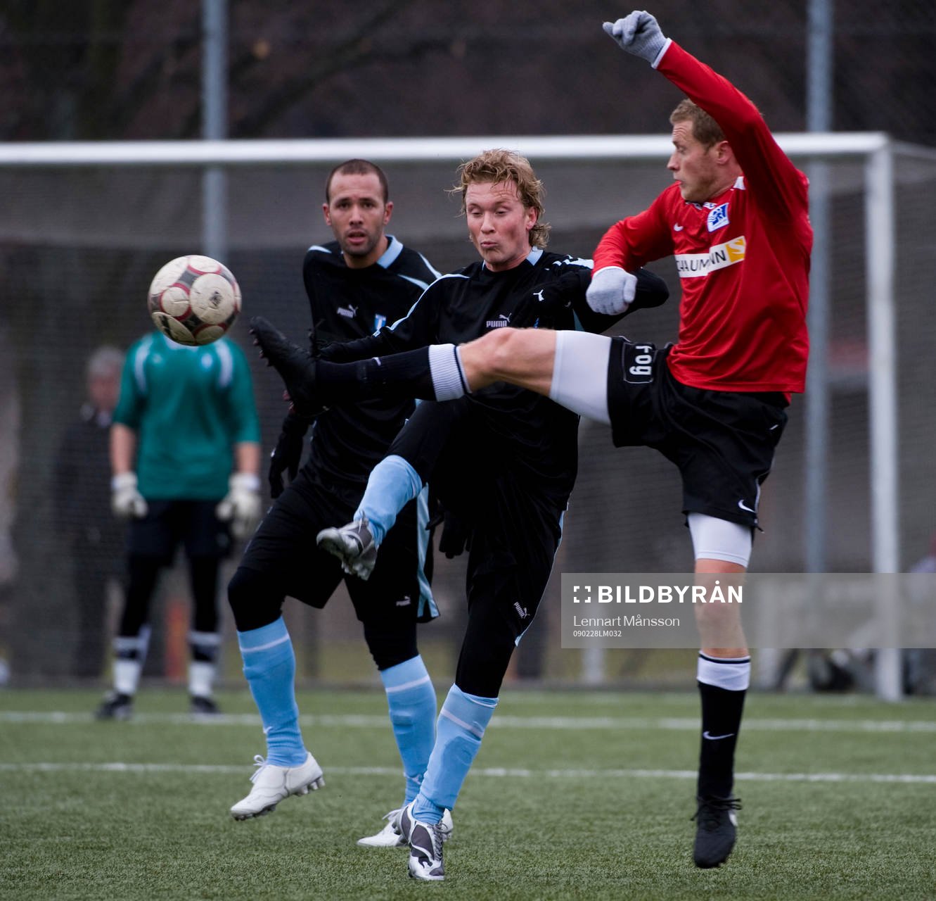 Fotboll, träningsmatch, Malmö FF - Lyngby