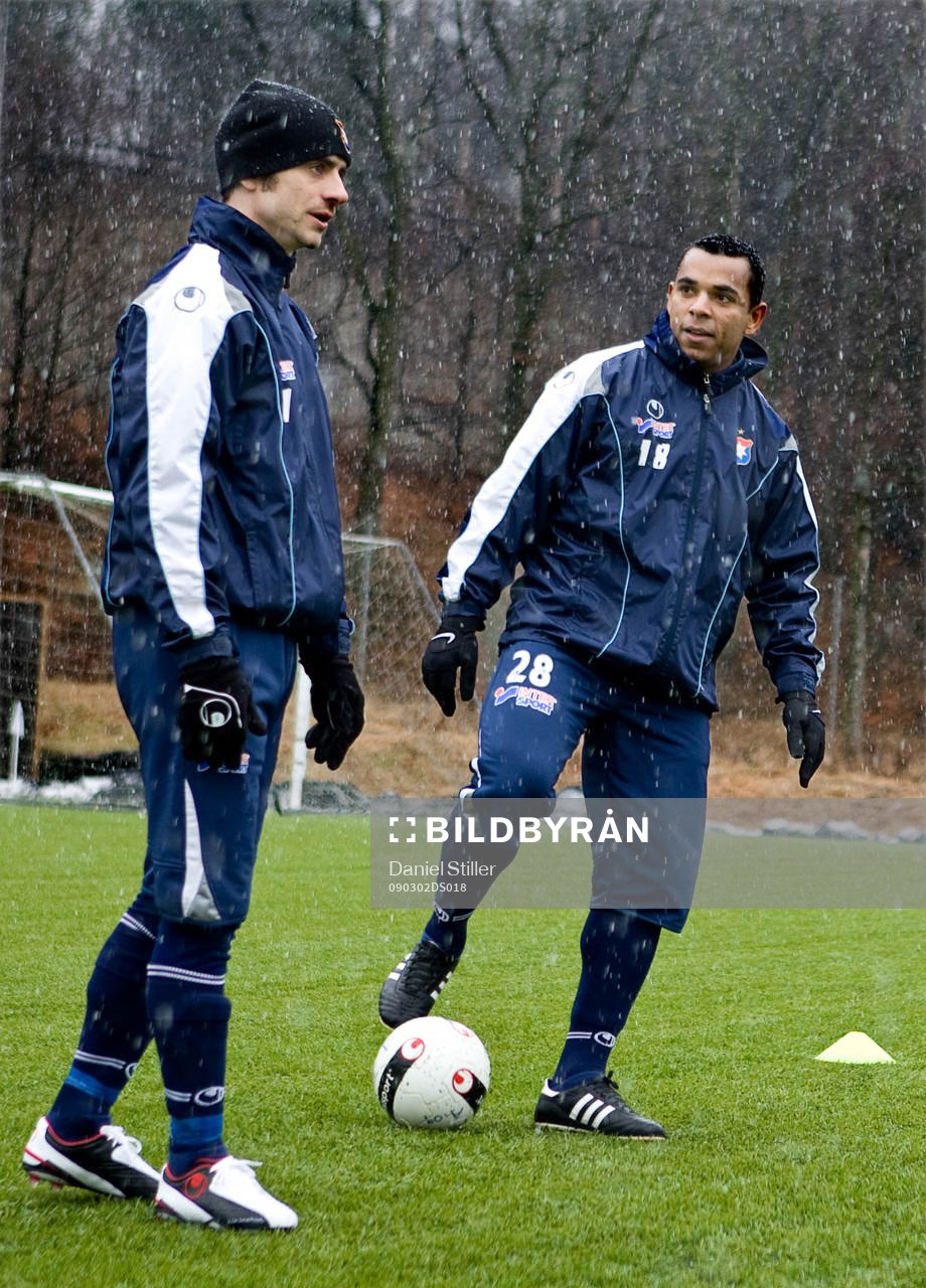 Alvaro Santos och Björn Anklev