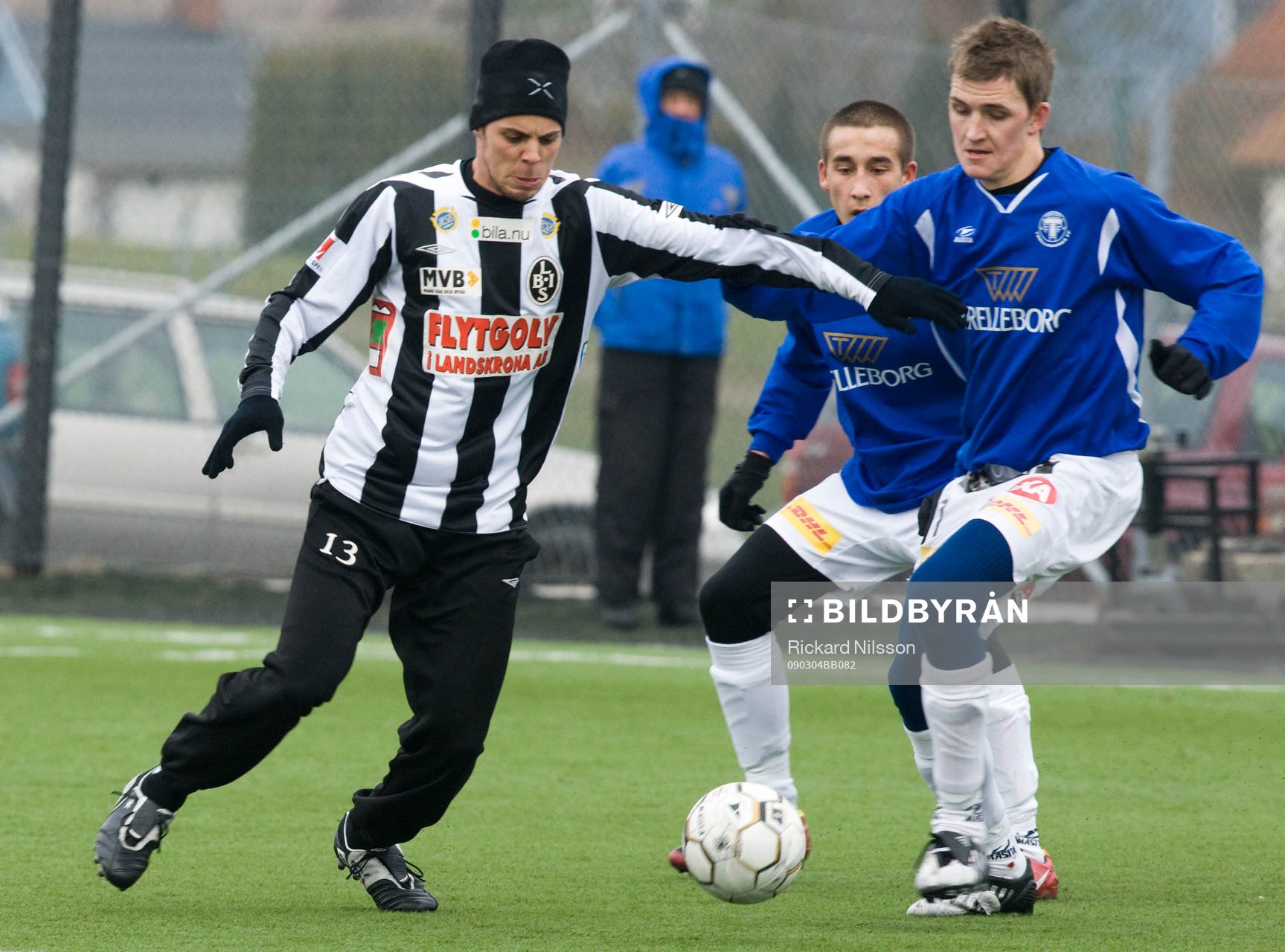 Alexander Zaim, Landskrona och Peter Abelsson, Trelleborg