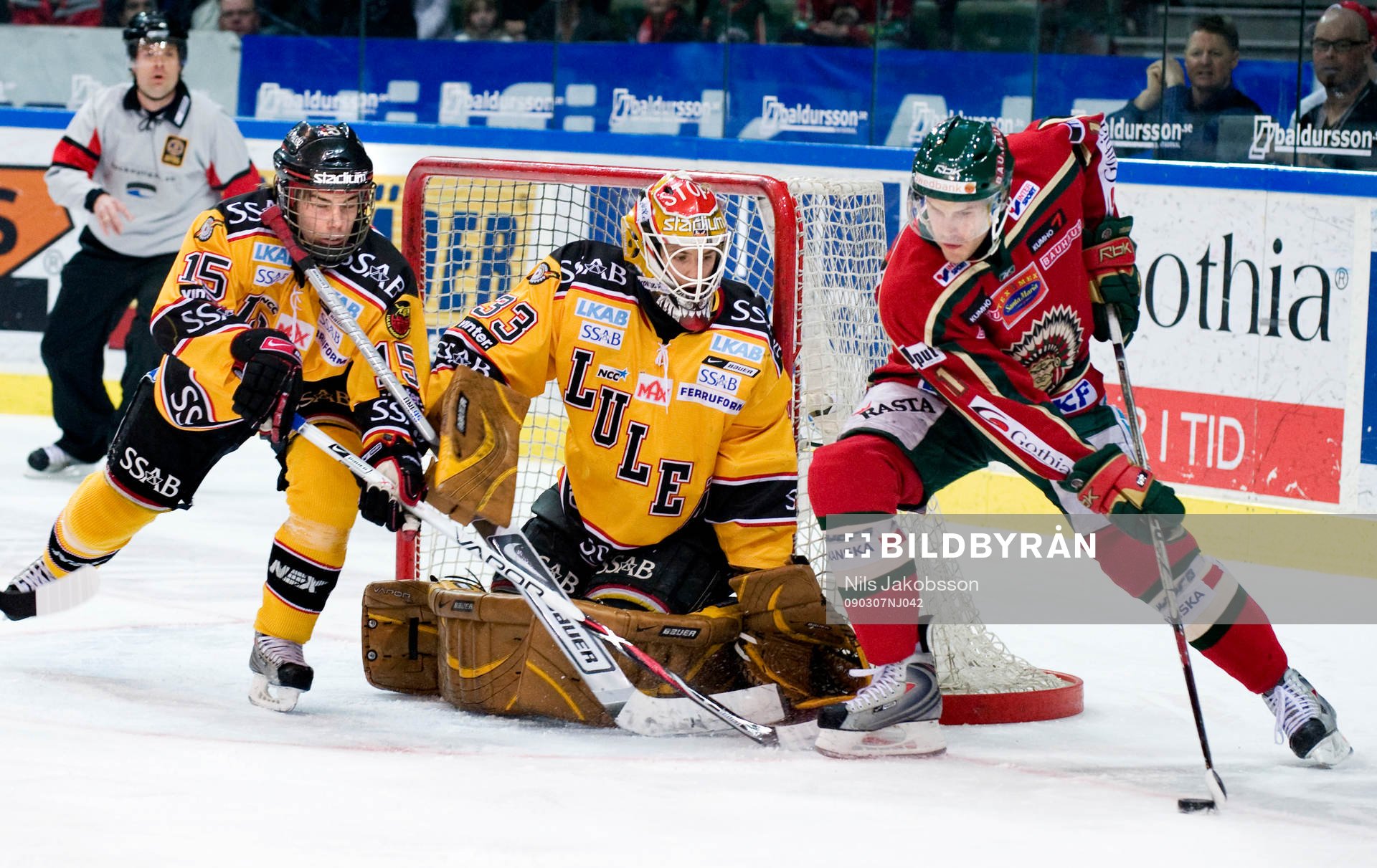 Fredrik Styrman, Mattias Modig, målvakt, Luleå, Magnus