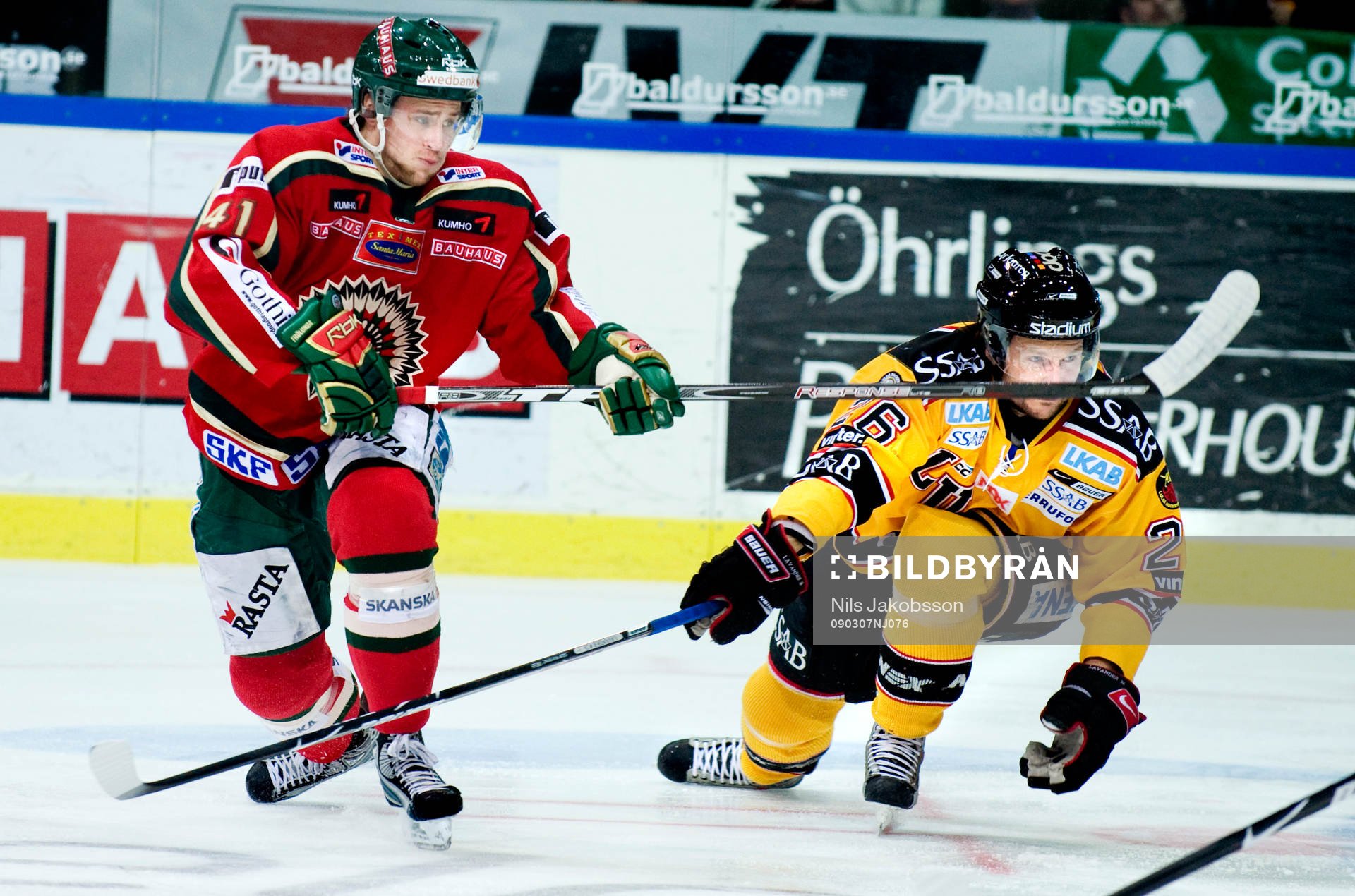 Oscar Hedman, Frölunda, Mats Lavander, Luleå