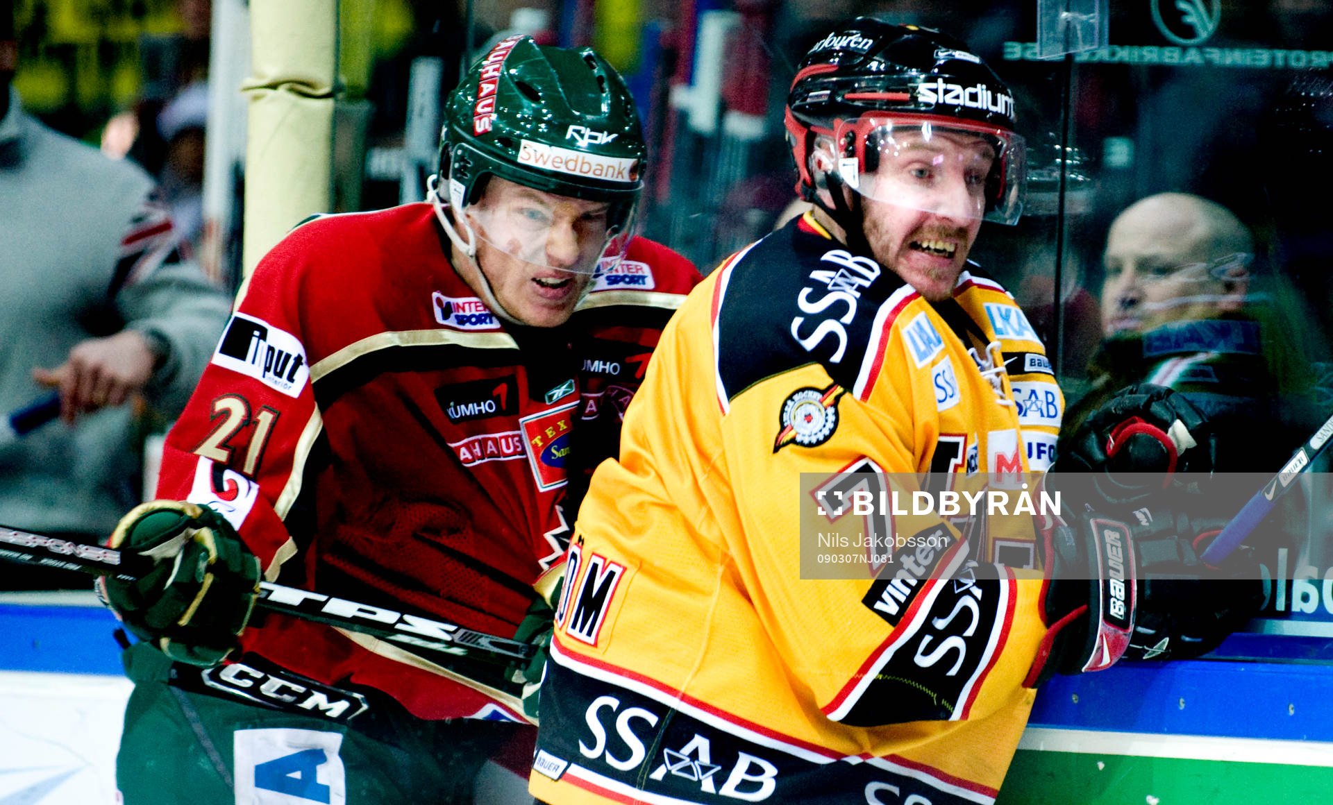 Mikael Johansson, Frölunda, Jan Sandström, Luleå