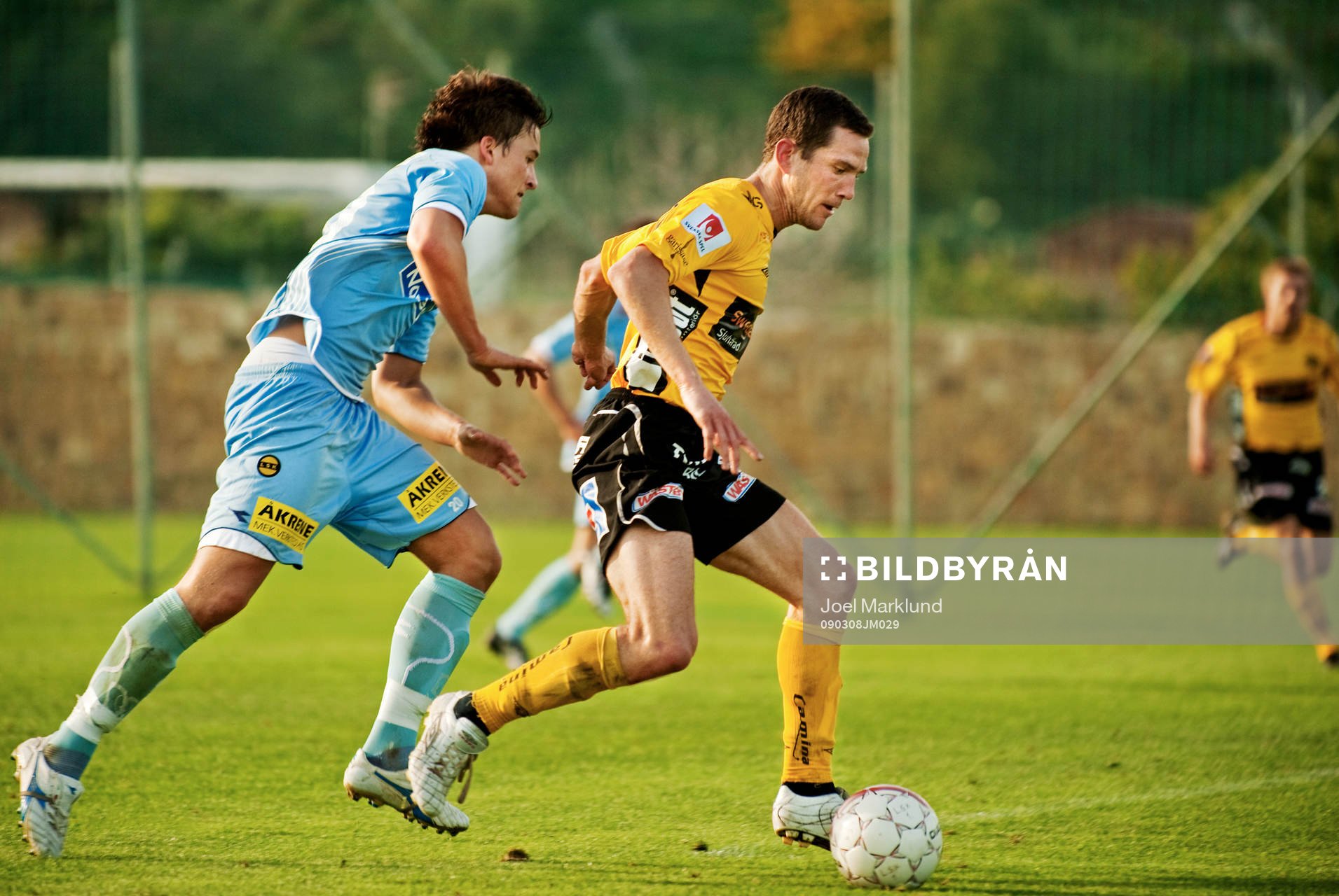 Martin Ericsson, Elfsborg, springer ifrån en försvarare