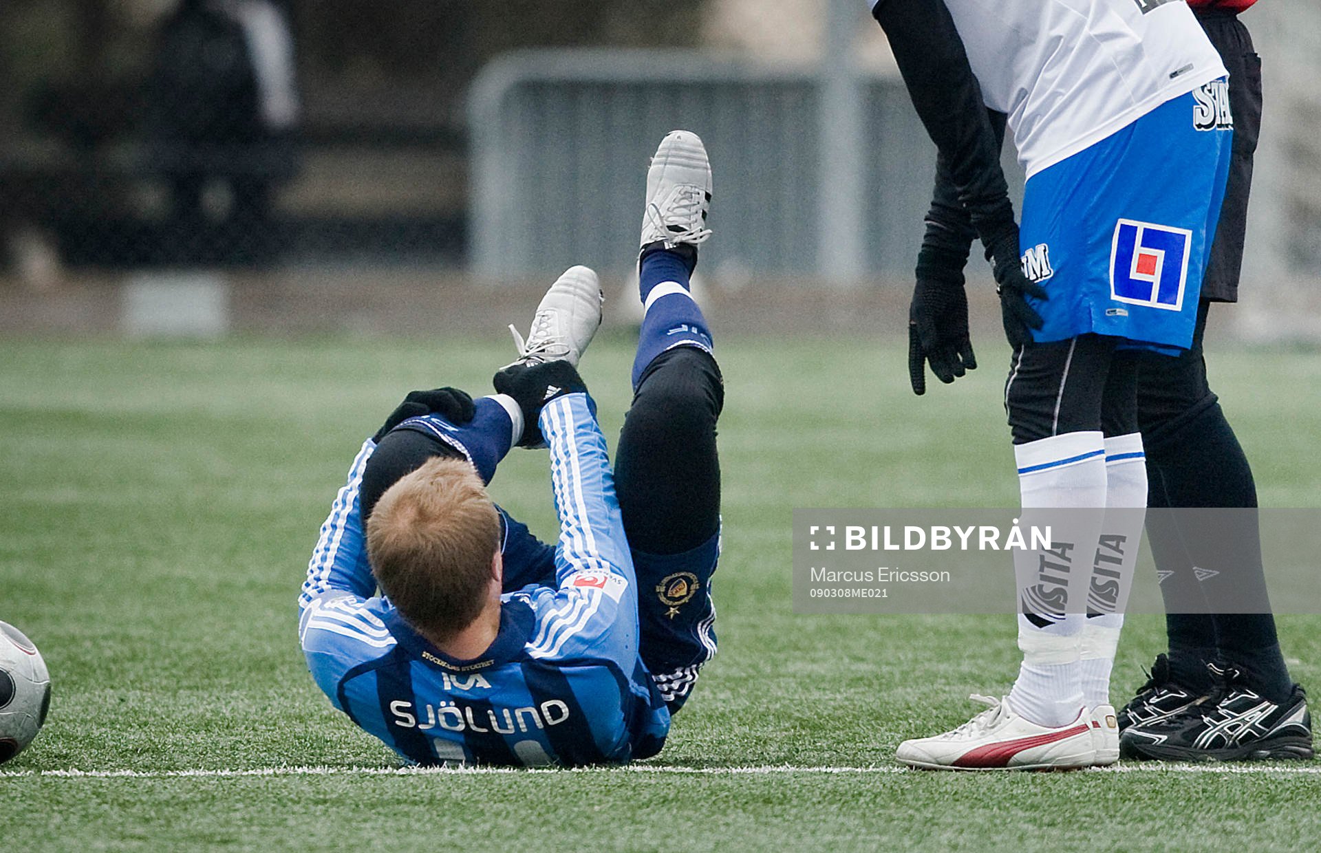 Daniel Sjölund, Djurgården skadad och kliver av