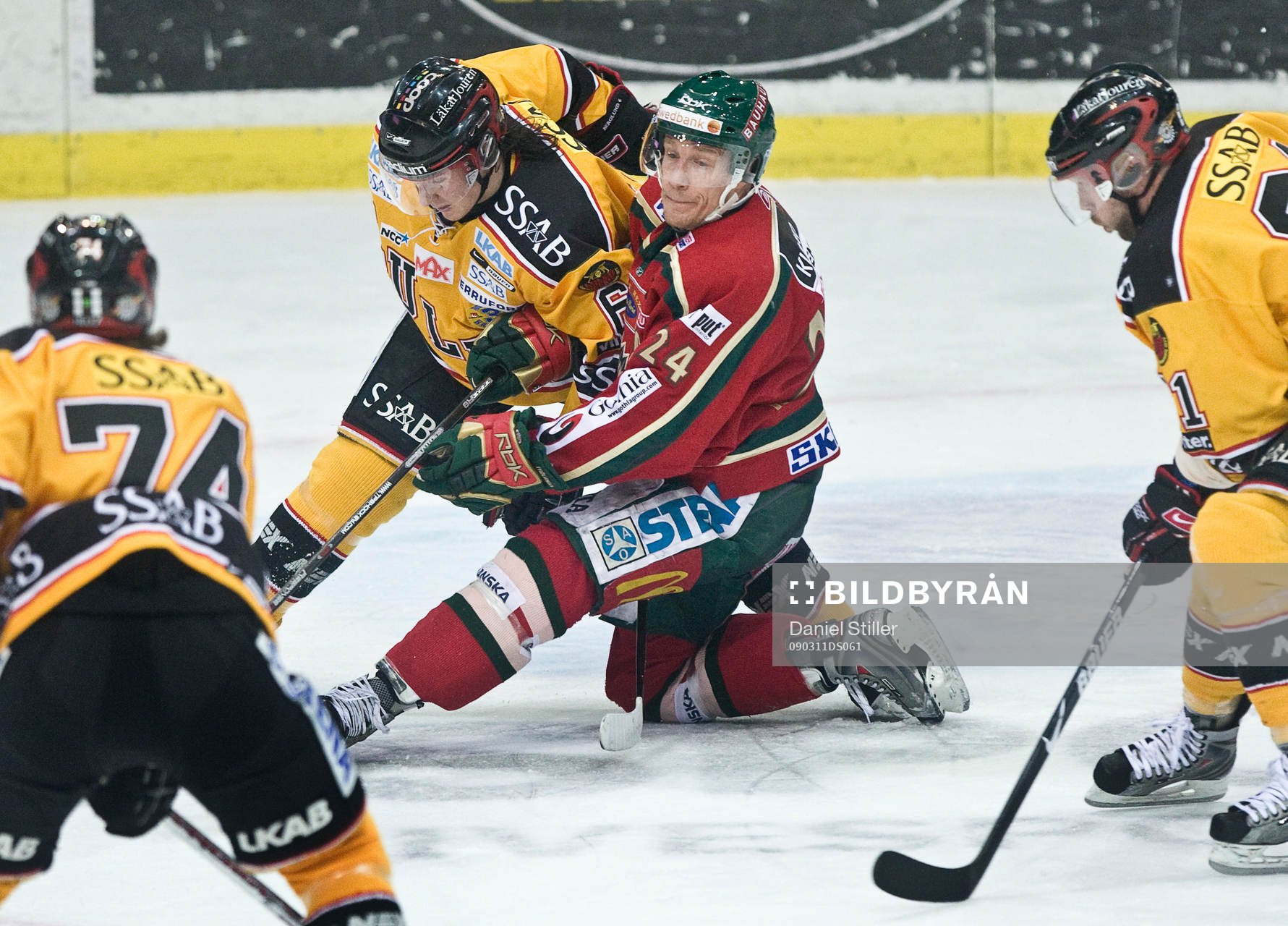 Niklas Andersson, Frölunda. Kristofer Berglund, Dieter