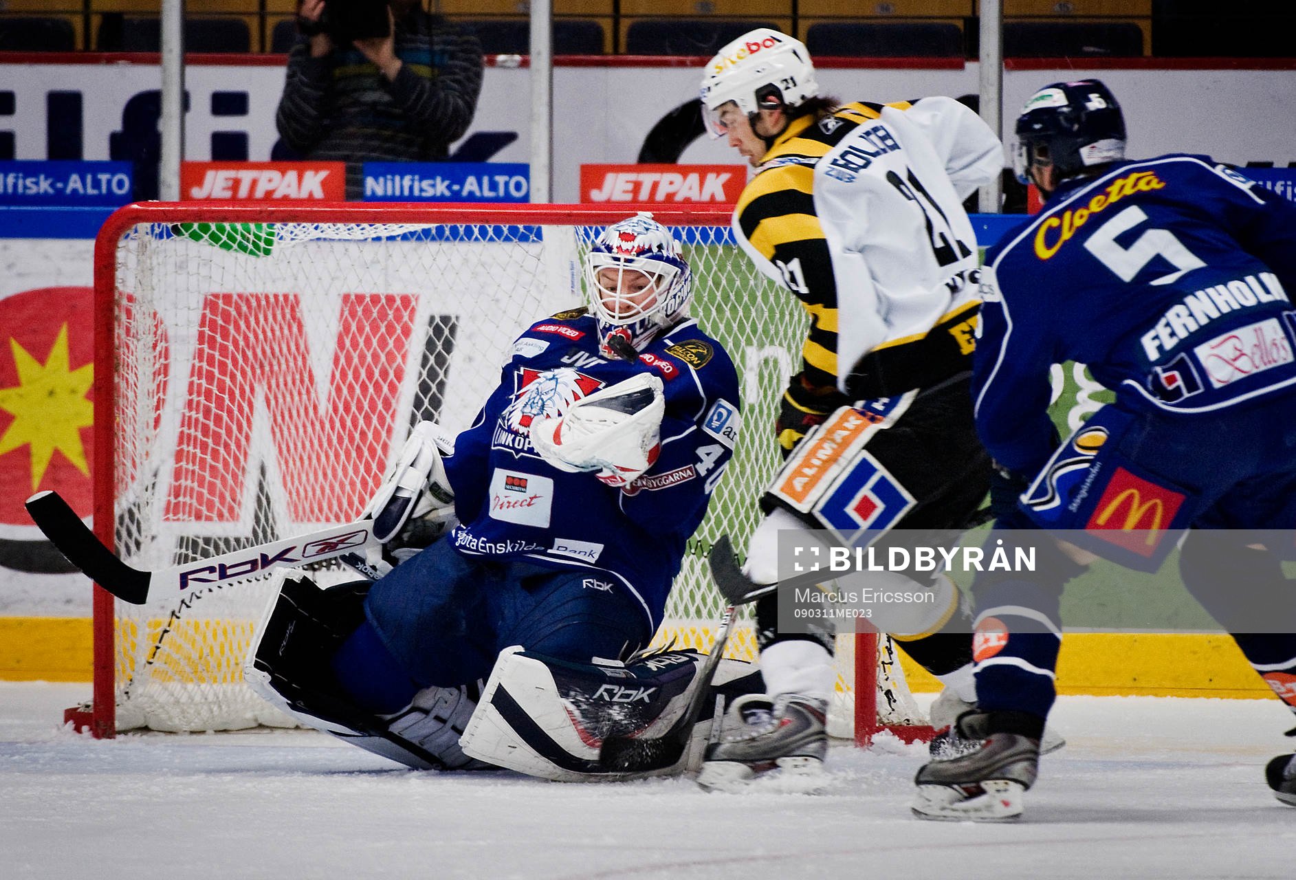 Ishockey, Elitserien, Kvartsfinal 4, Linköping -