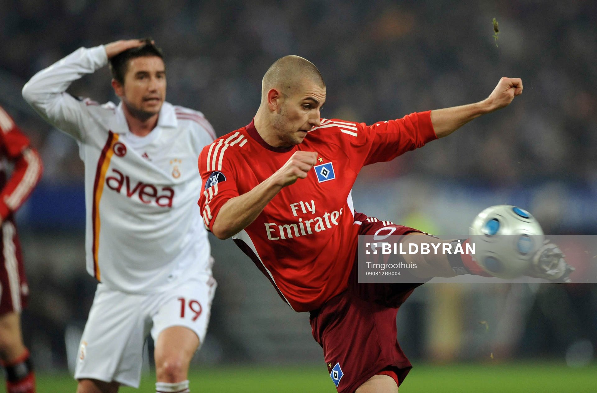 Harry Kewell, Galatasaray och Mladen Petric, Hamburg