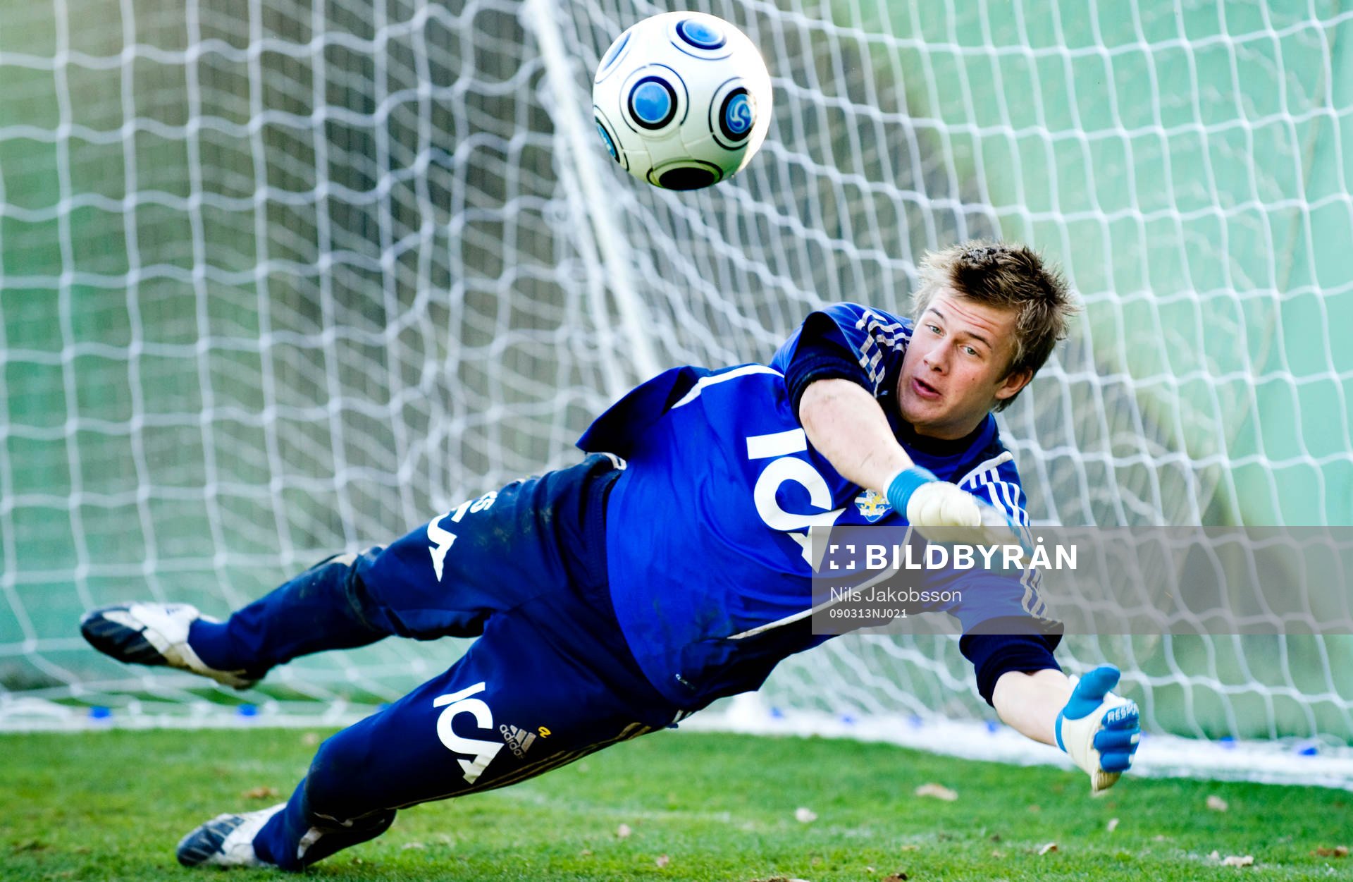 Erik Dahlin, målvakt