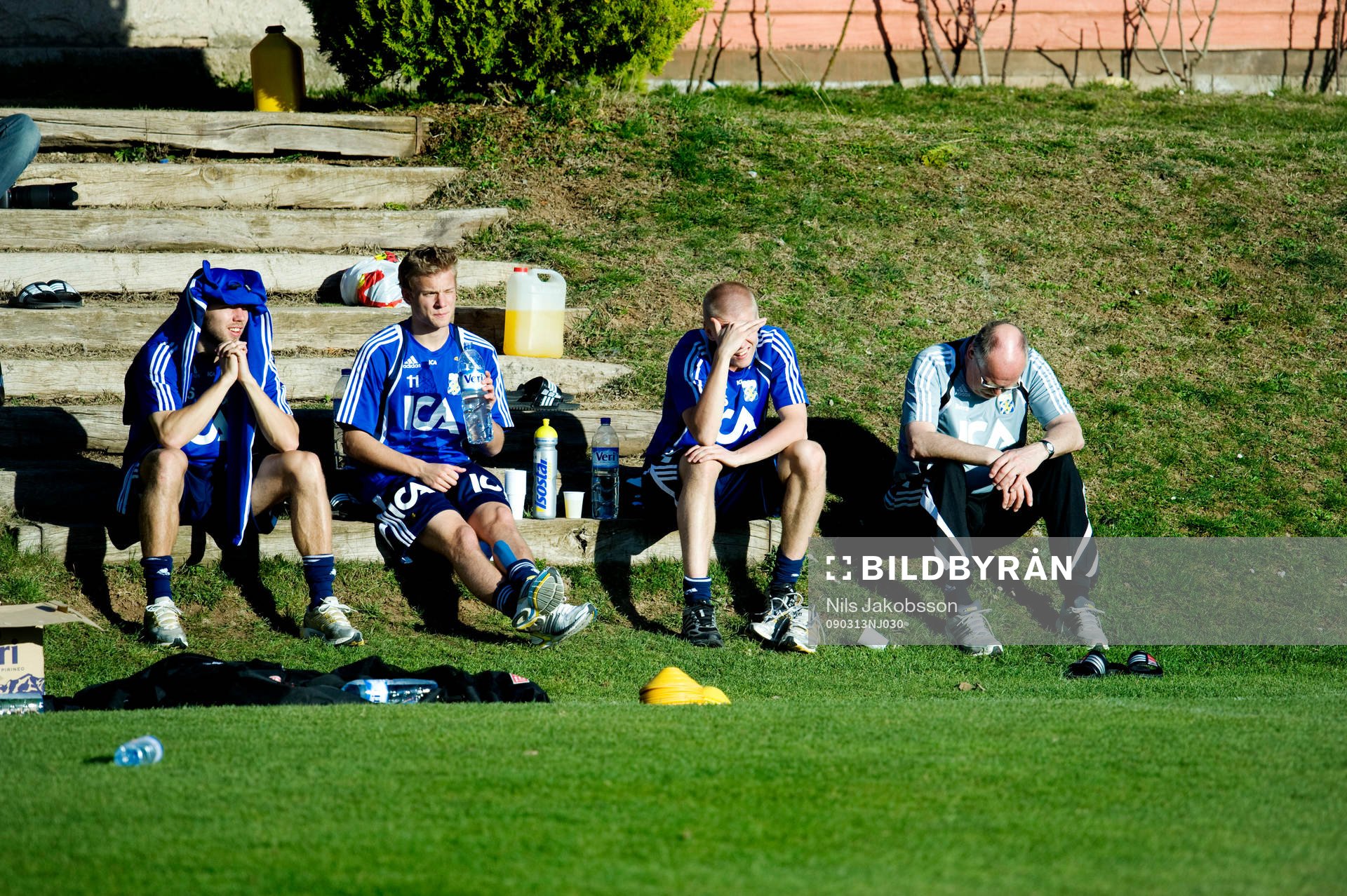 Adam Johansson, Robin Söder, Erik Lund, Bertil Lundqvist,