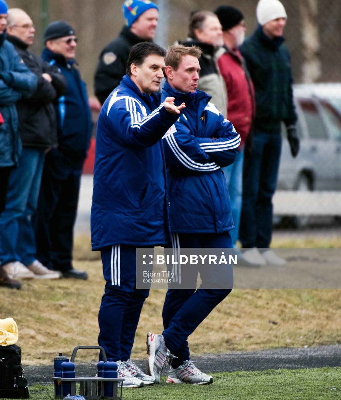 Zoran Lukic, tränare, och Andree Jeglertz, tränare