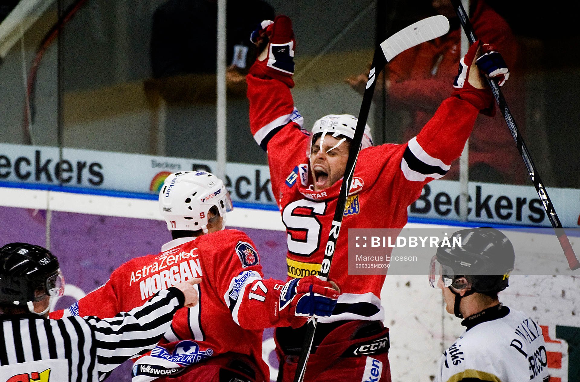 Jason Morgan och Dragan Umecevic, Södertälje jubel