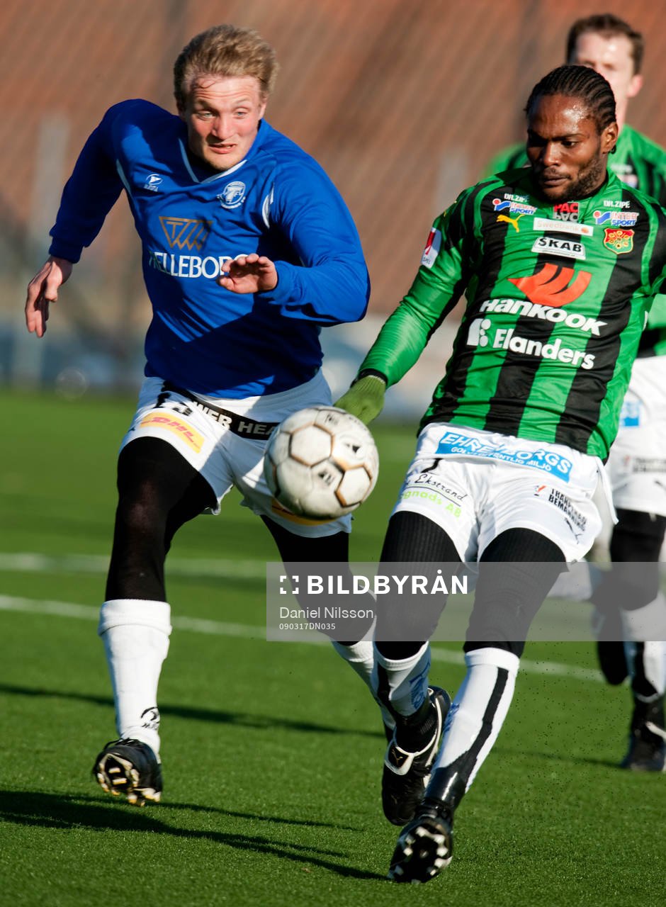 Fredrik Jensen, Trelleborg och Rickard Ekunde, Gais