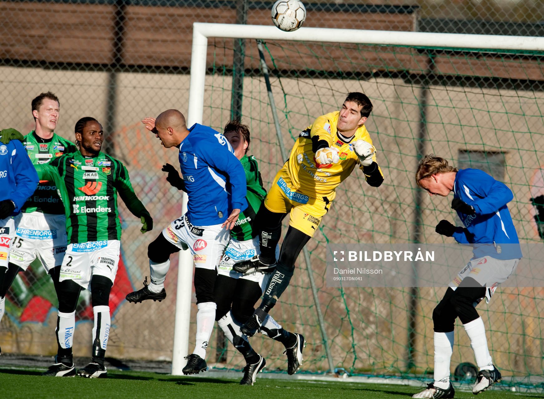 Dime Jankulovski, målvakt Gais