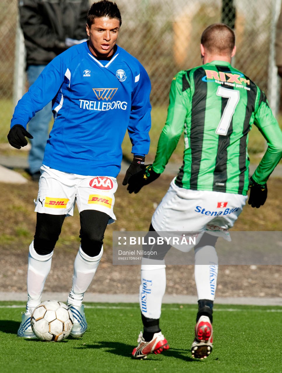 Fisnik Shala, Trelleborg och Jonas Lundén, Gais
