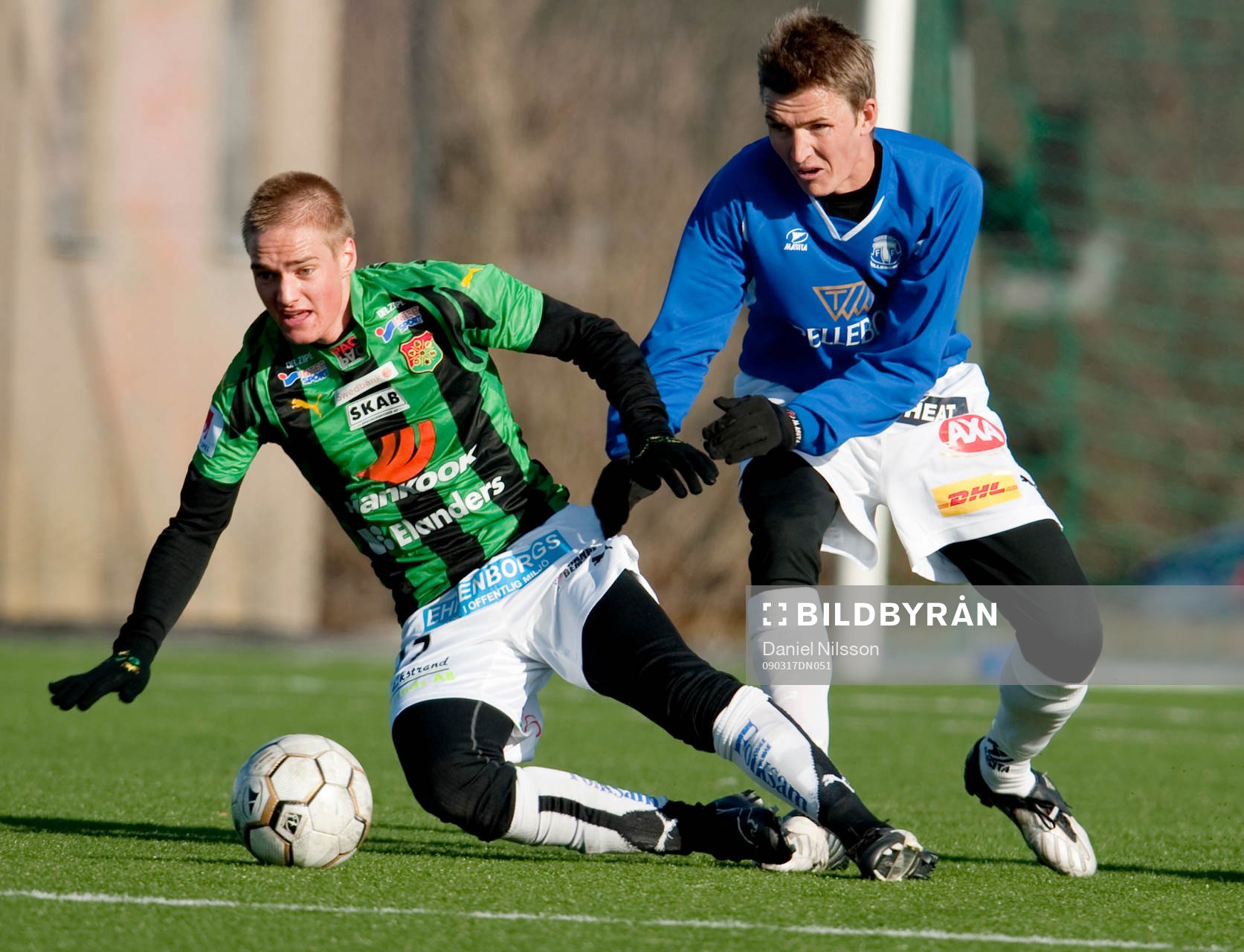 Peter Abelsson, Trelleborg och Johan Mårtensson, Gais