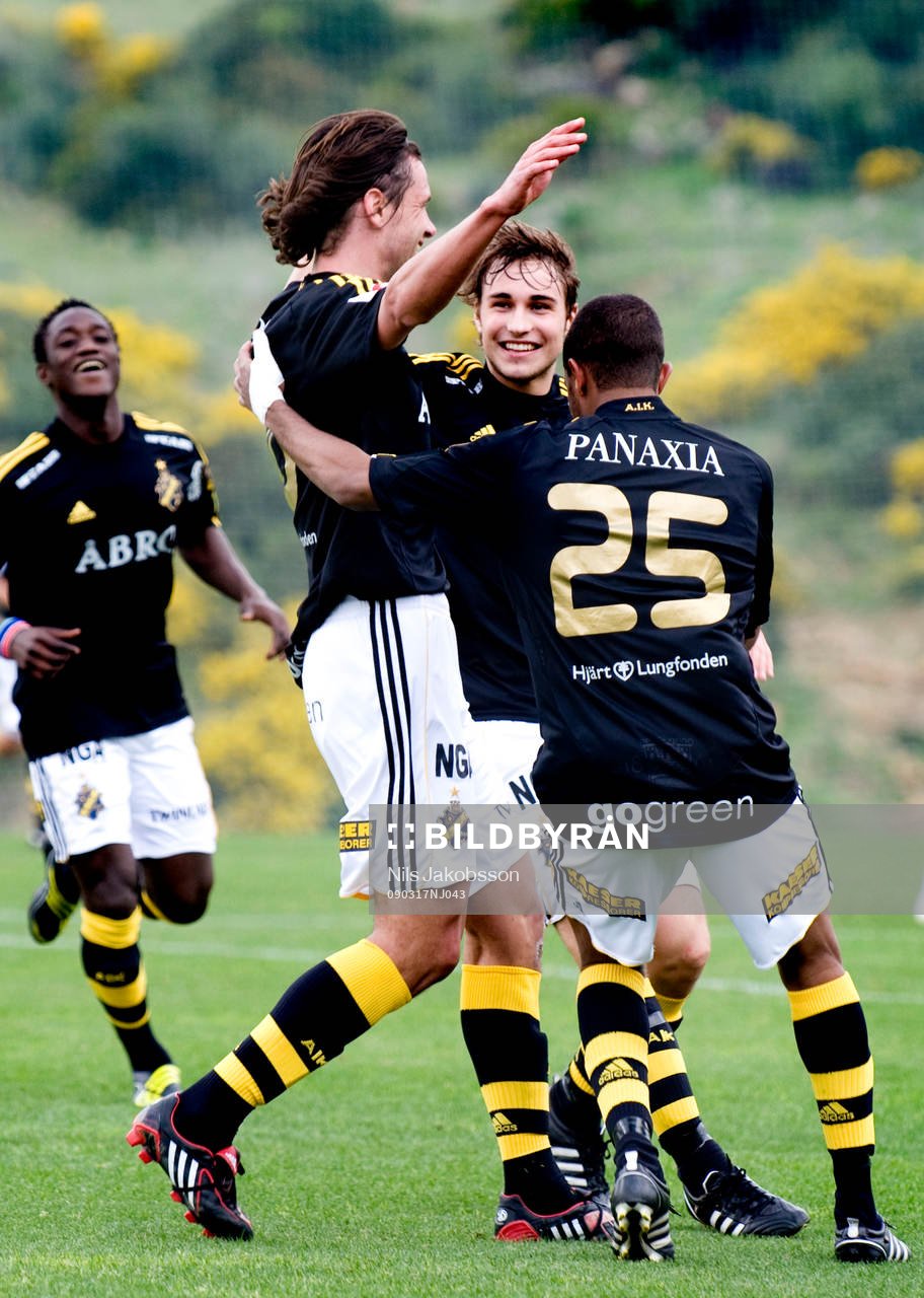 Ivan Obolo jubel, AIK
