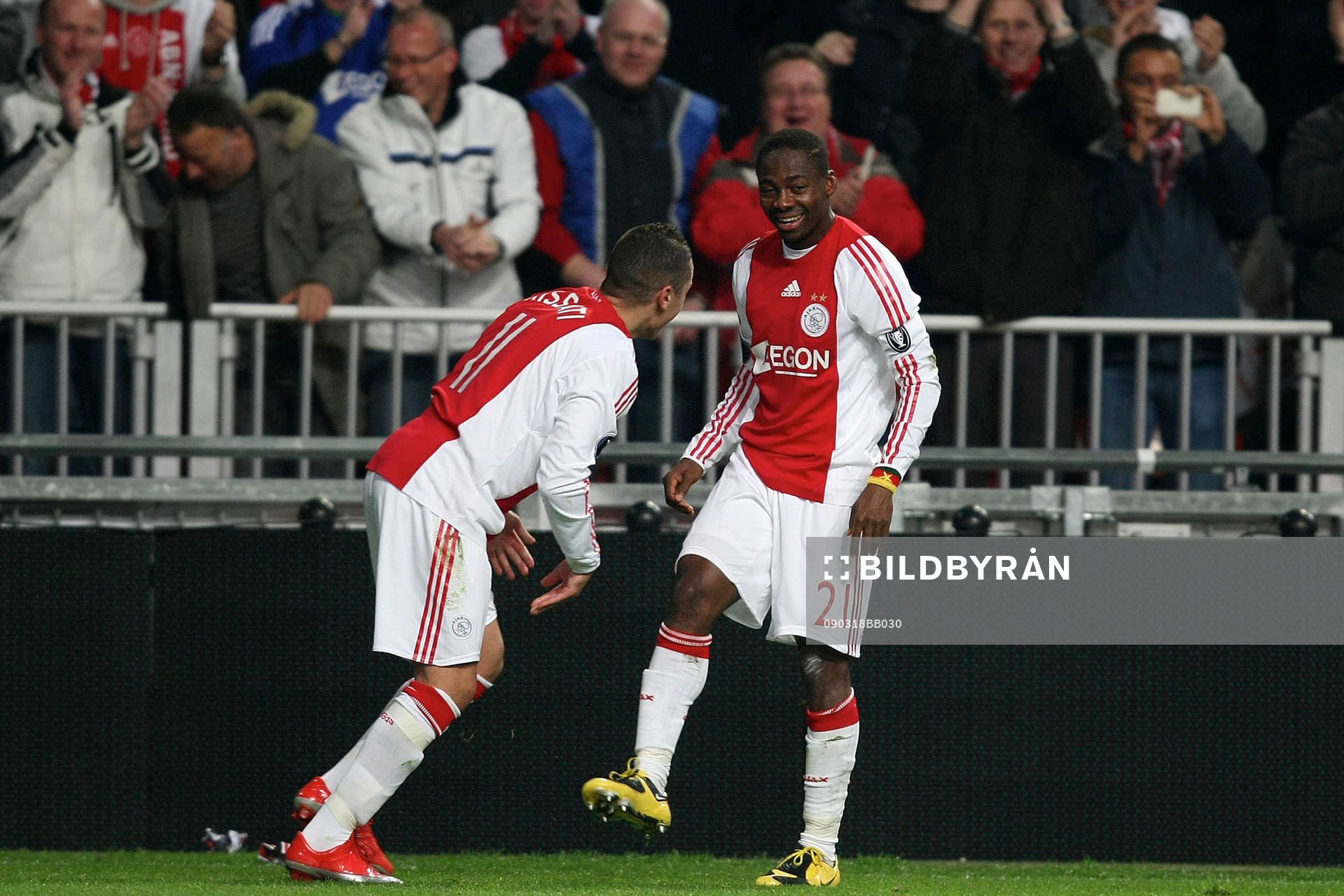 Eyong Enoh , Ajax, jubel
