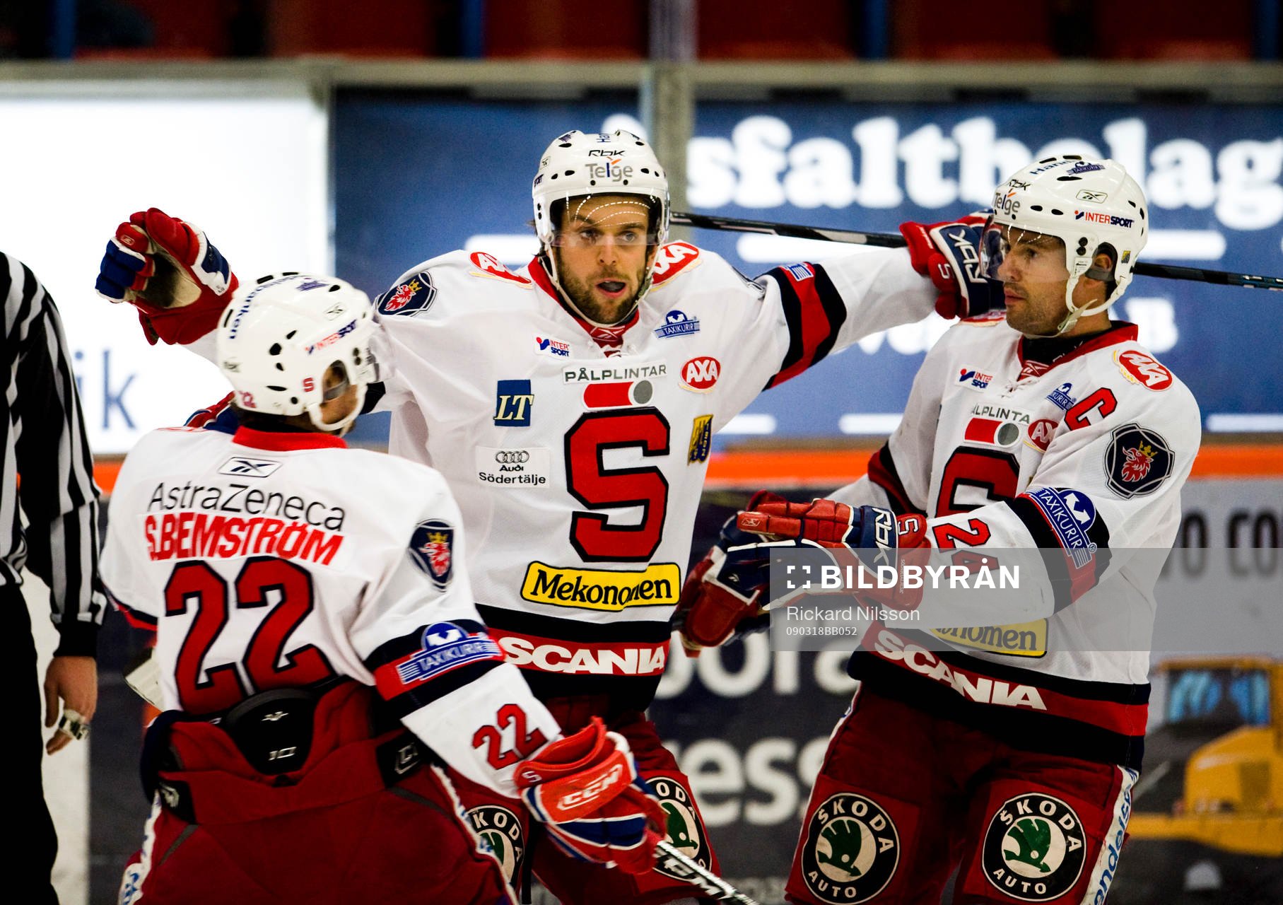 Dragan Umicevic, Södertälje, jubel med Stefan Bemström