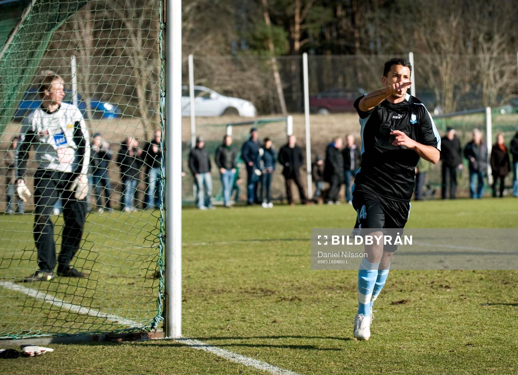 Guillermo Molins, Malmö gjorde Malmös mål bakom Mattias