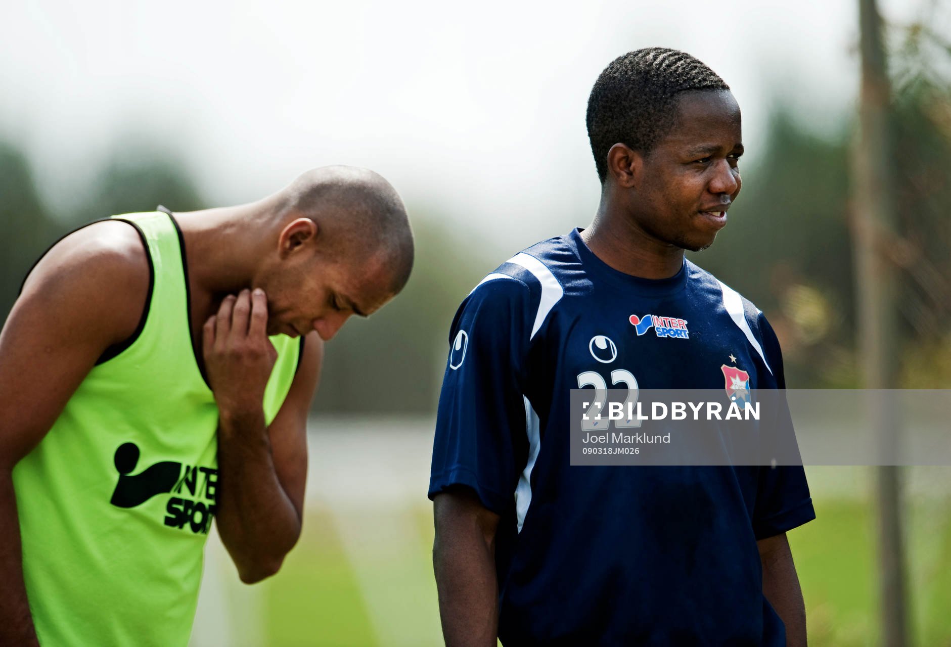 Alessandro Silva Perreira och Boyd Mwila
