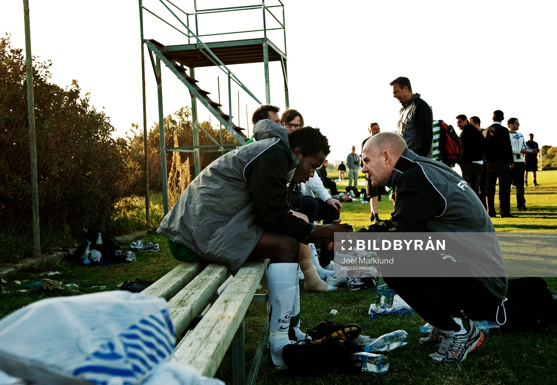 Monday James, Hammarby, tas om hand av Mikael Klotz,