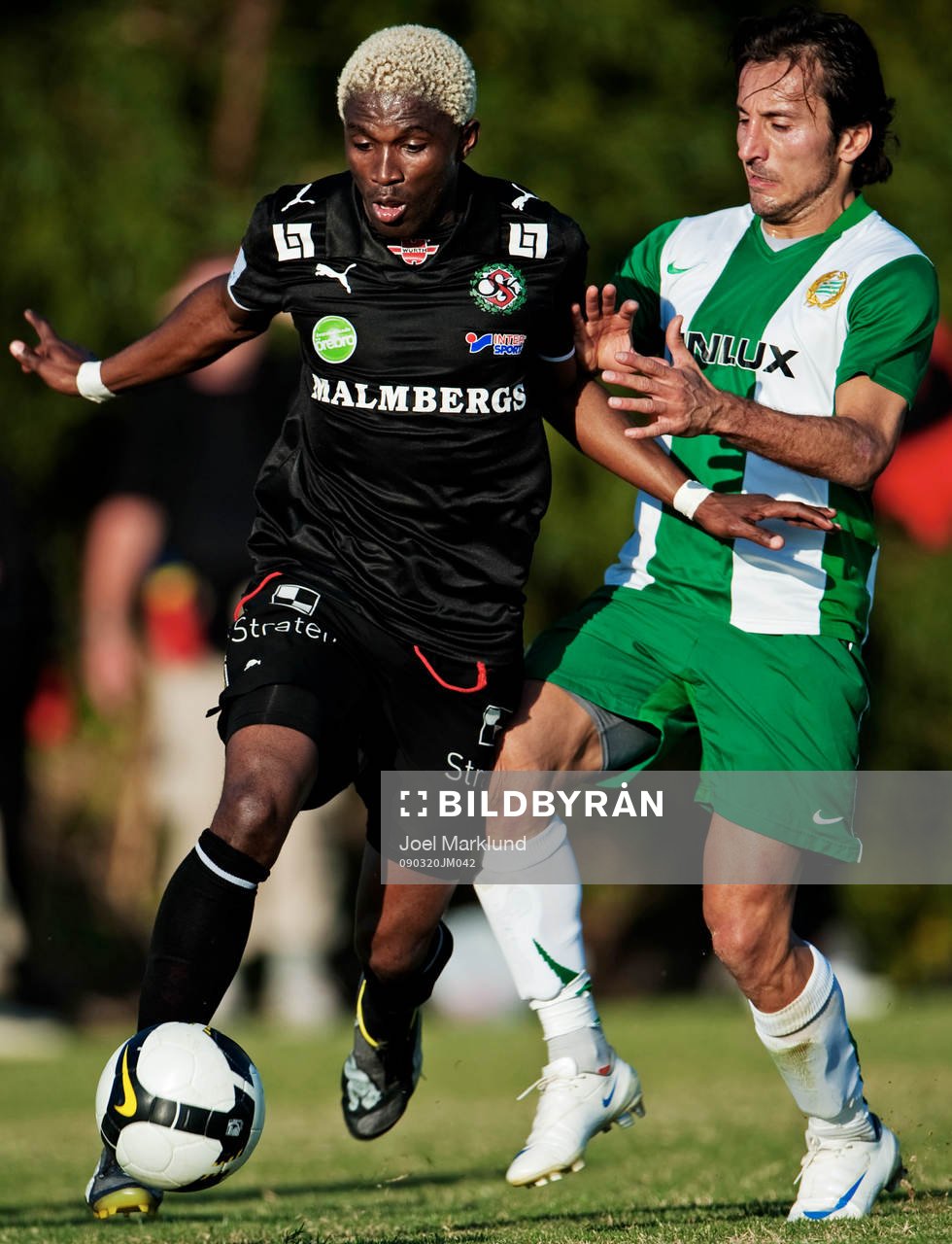 Eric Magloire Bassombeng, Örebro, utmanas av Louay Chanko,