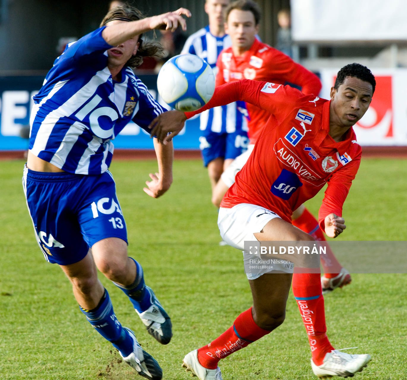 Gustav Svensson, Göteborg och Abiola Dauda, Kalmar