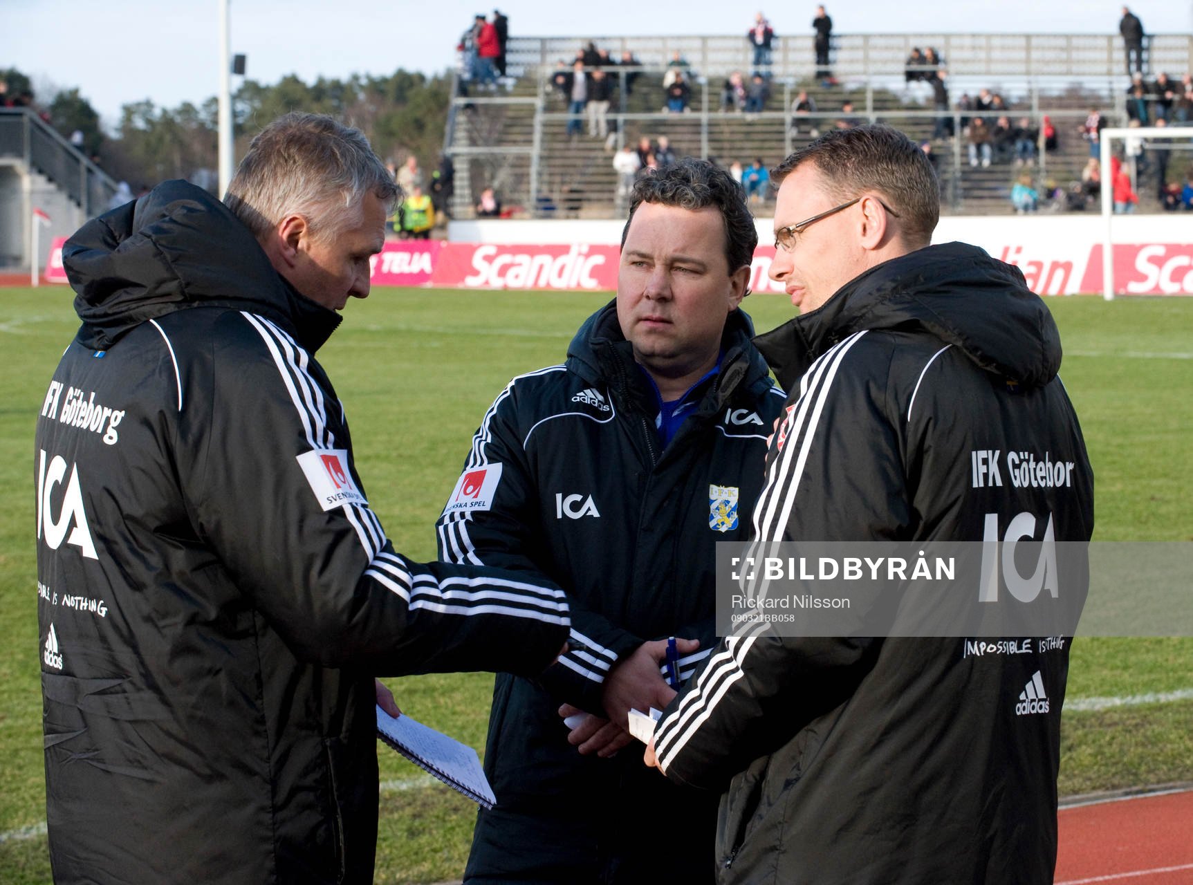 Stefan Rehn och Jonas Olsson, tränare, Göteborg