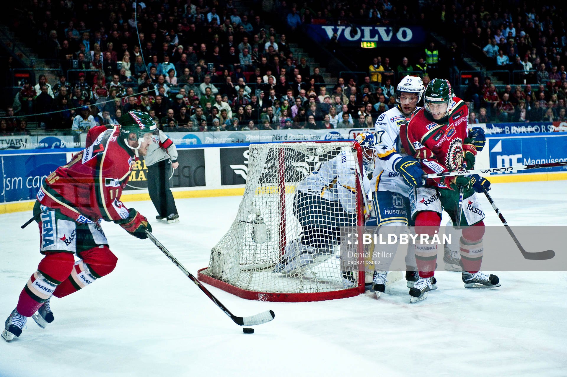 Magnus Kahnberg, Mikael Johansson, Frölunda. Andreas Falk,