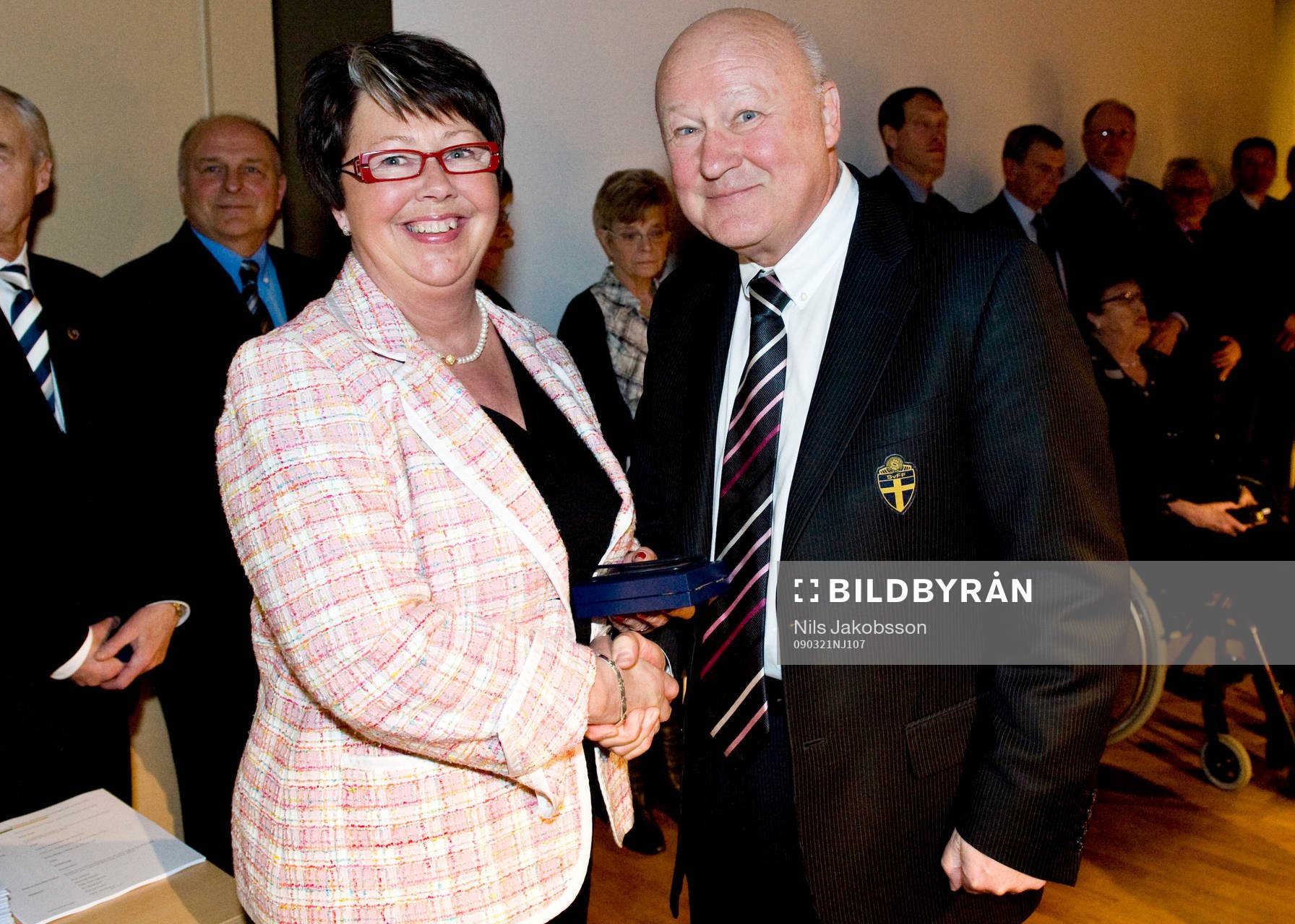 Förtjänsttecken i guld, Britt Lindberg Frillesås IF,