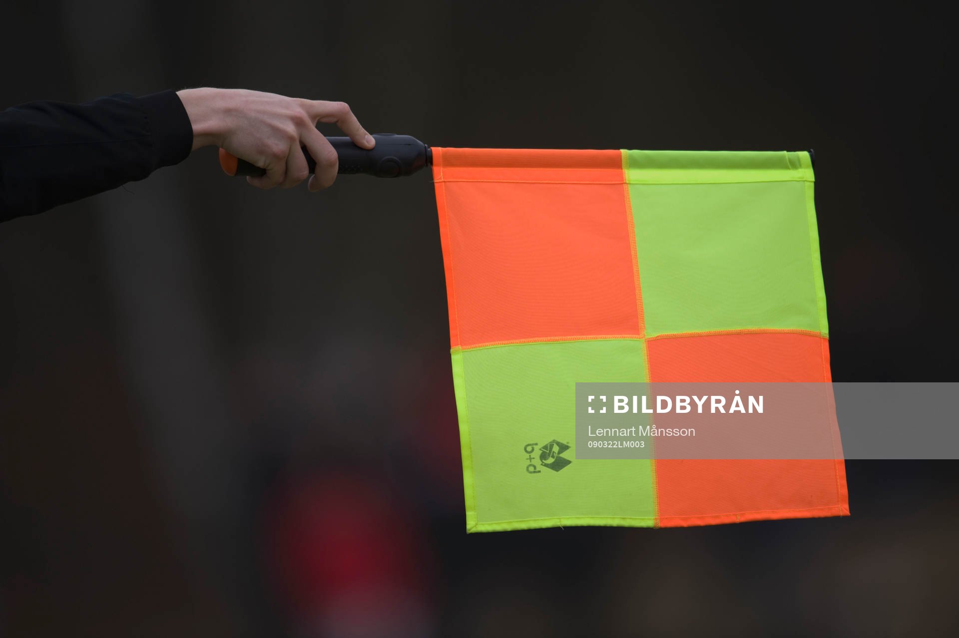 Sidoflagga. Offside